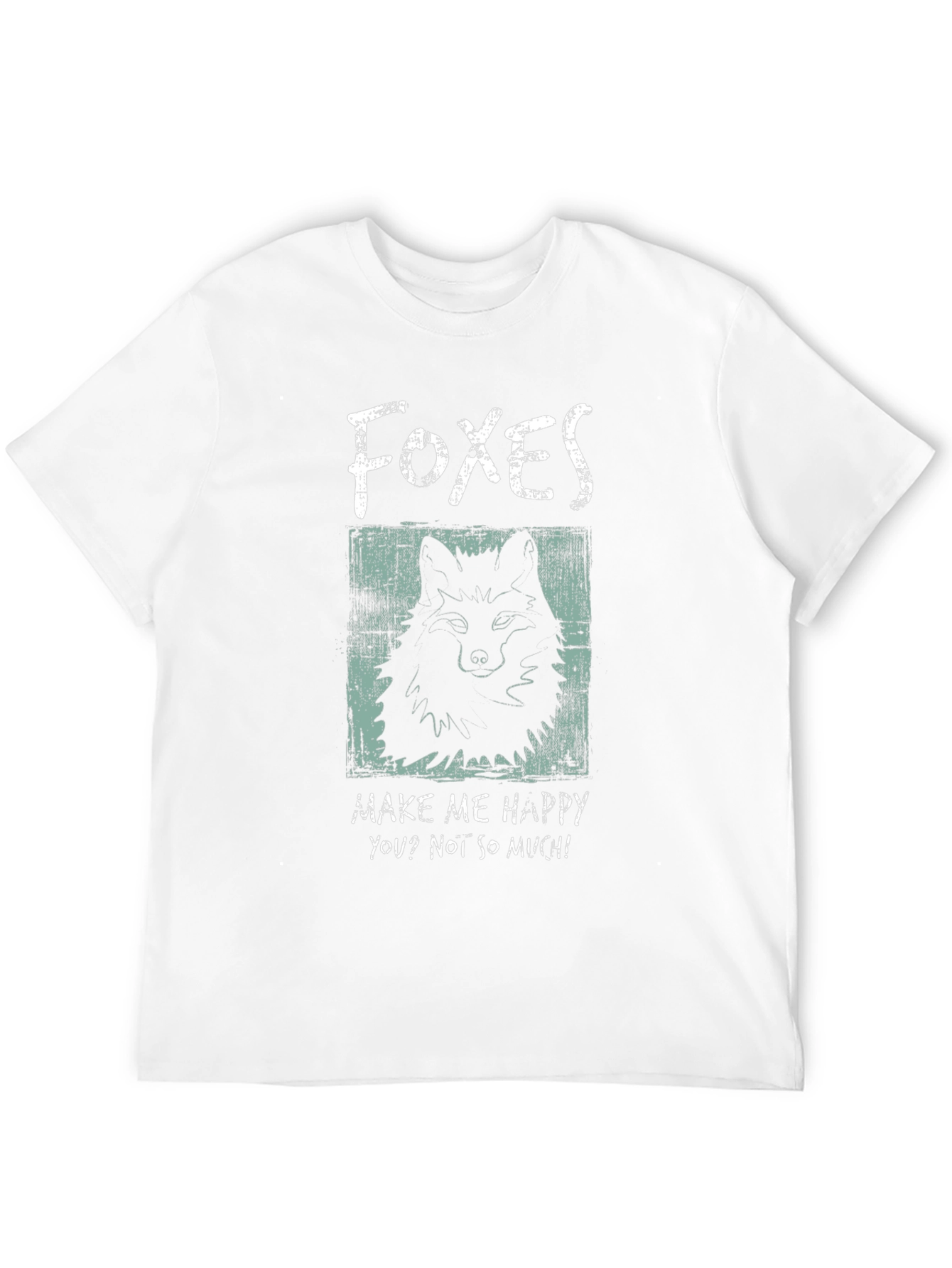 Foxes Graphic T-Shirt - Make Me Happy