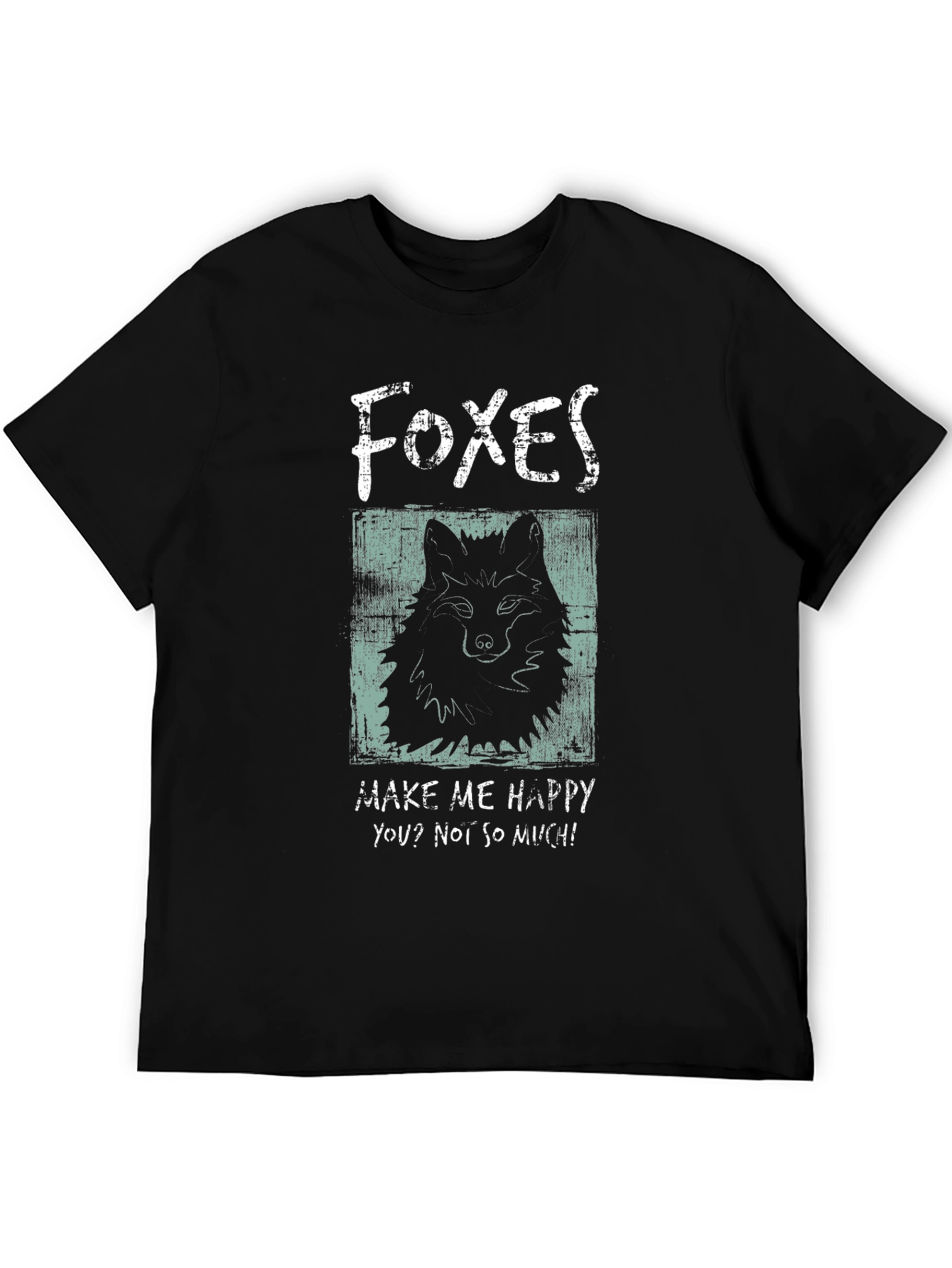 Foxes Graphic T-Shirt - Make Me Happy