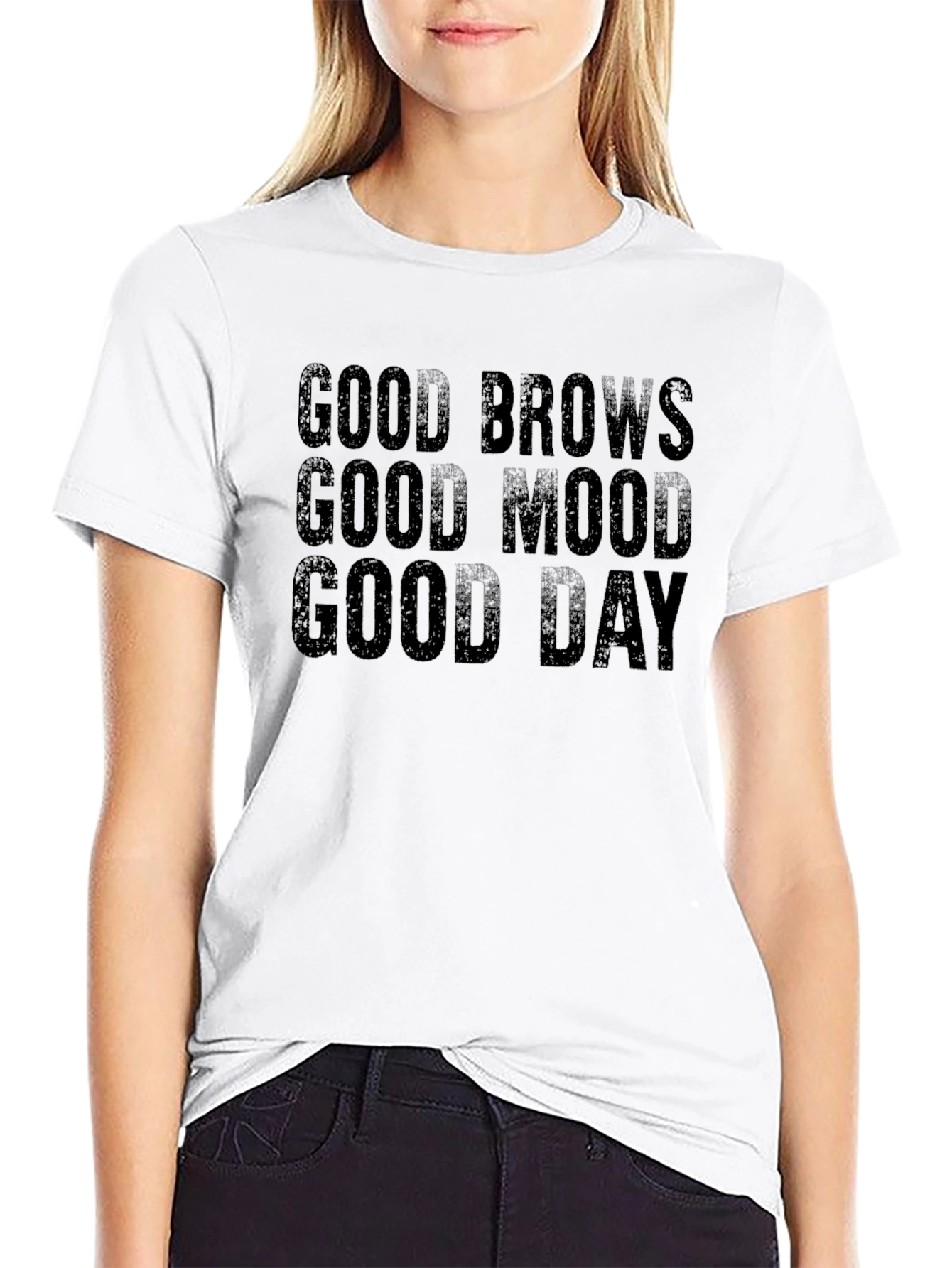 Good Brows Good Mood Good Day Tee