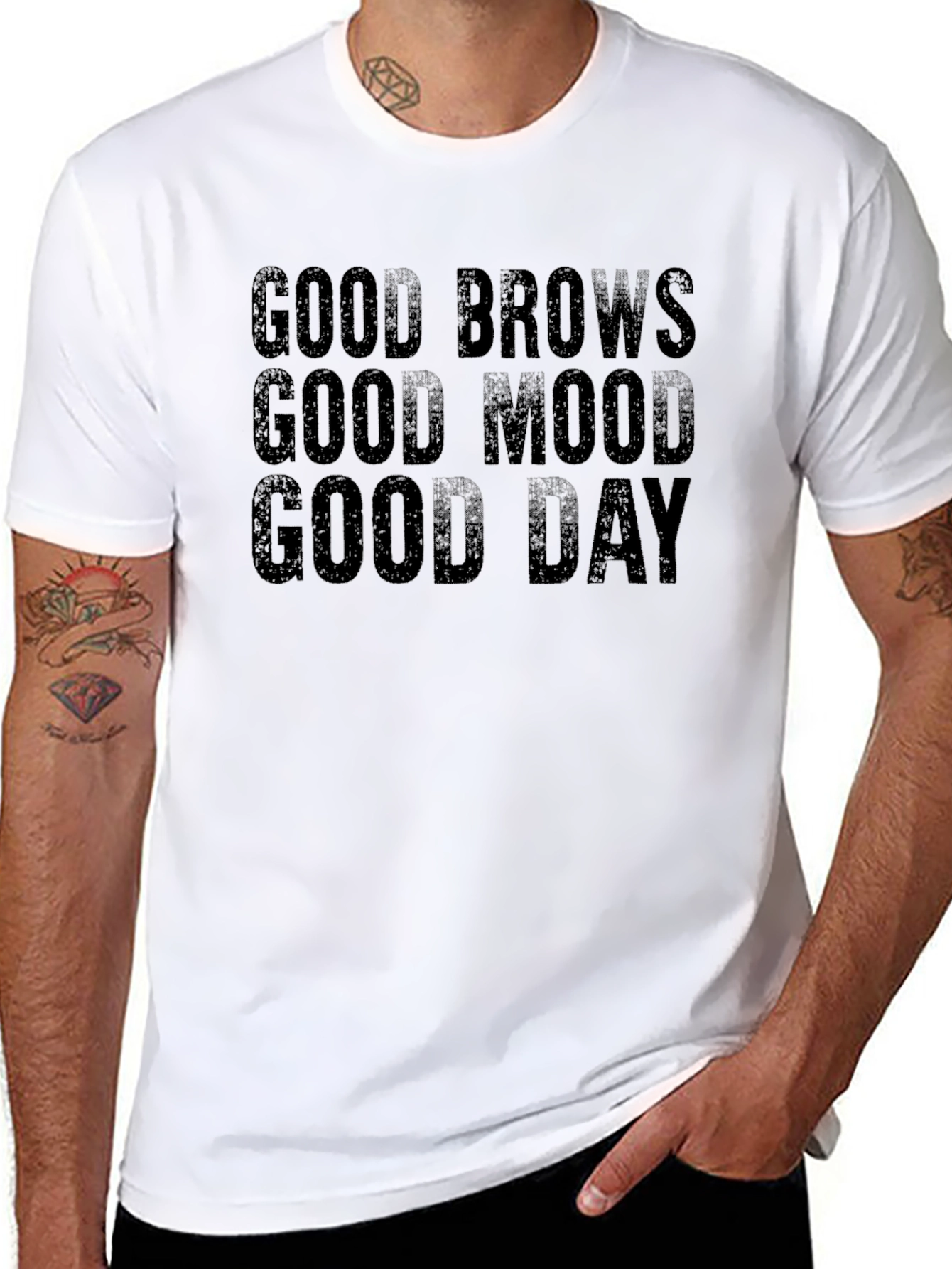 Good Brows Good Mood Good Day Tee