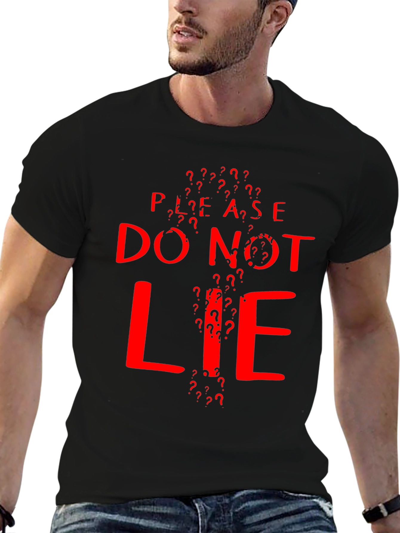 Please Do Not Lie Graphic T-Shirt