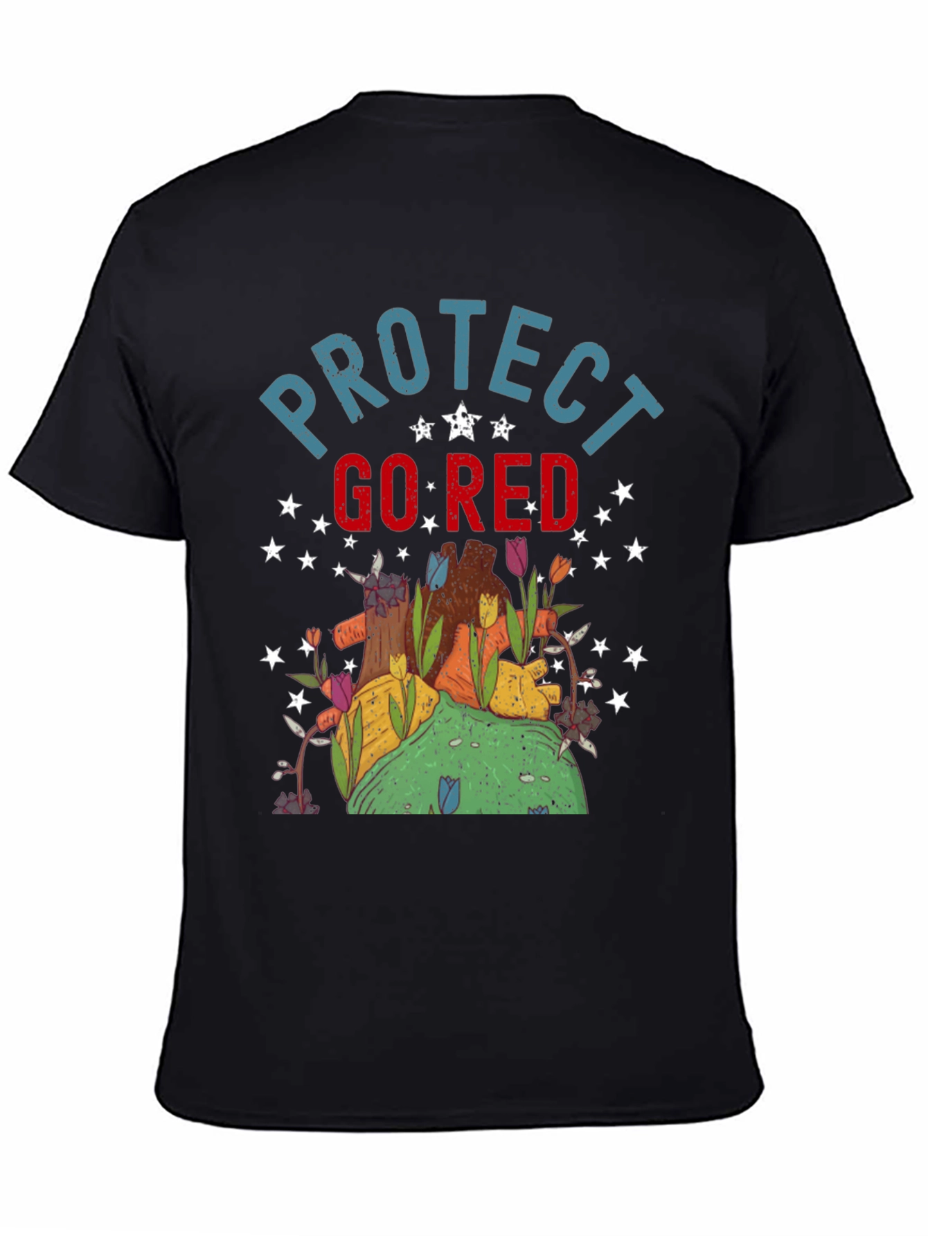 Protect Go Red Graphic Tee