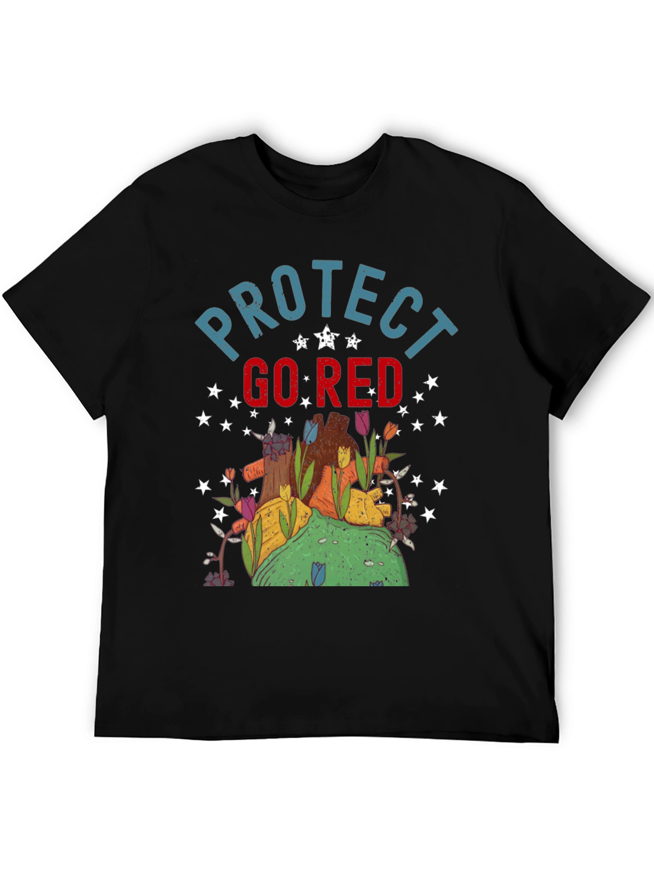 Protect Go Red Graphic Tee