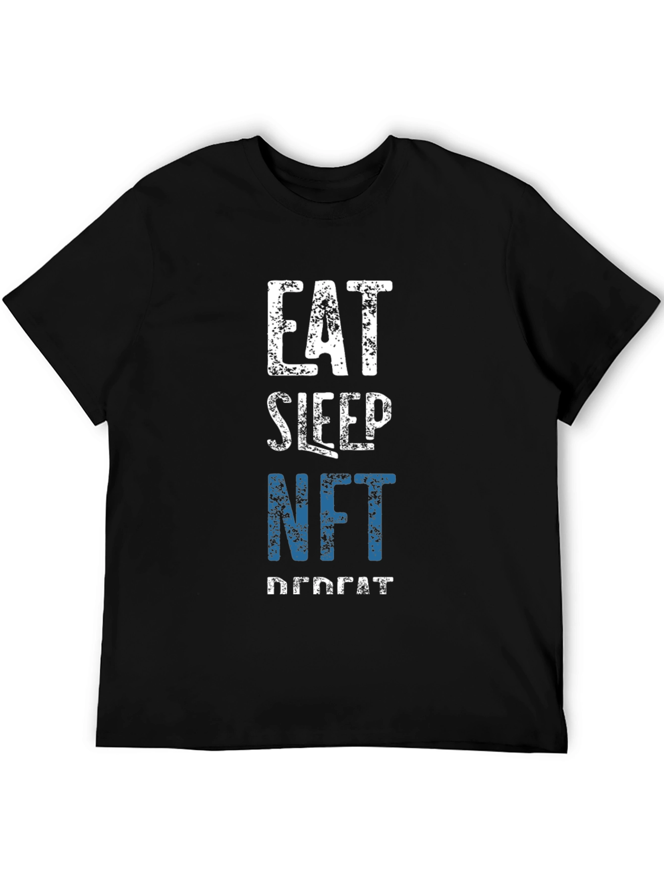 Eat Sleep NFT Repeat Graphic Tee
