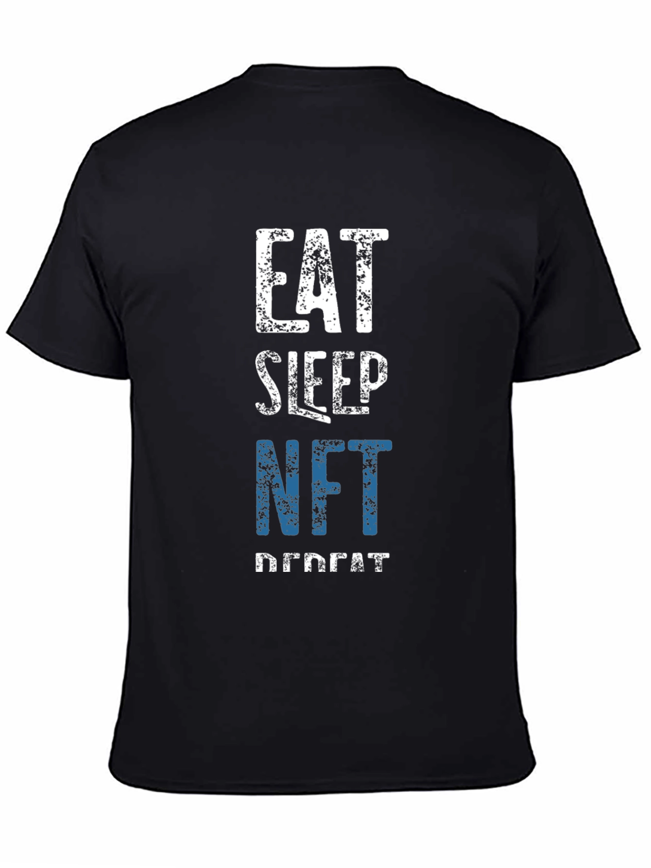 Eat Sleep NFT Repeat Graphic Tee