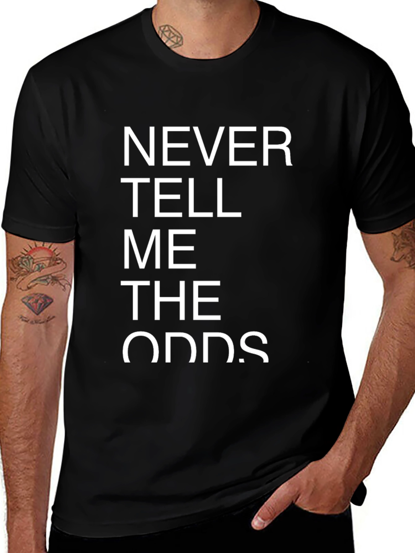 Never Tell Me The Odds Graphic Tee