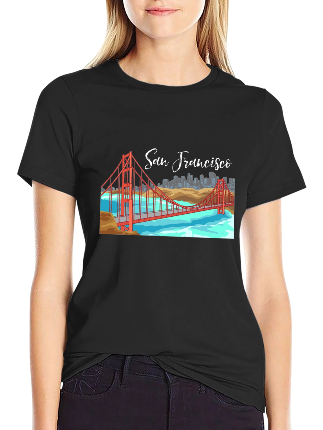 San Francisco Bridge Graphic Tee