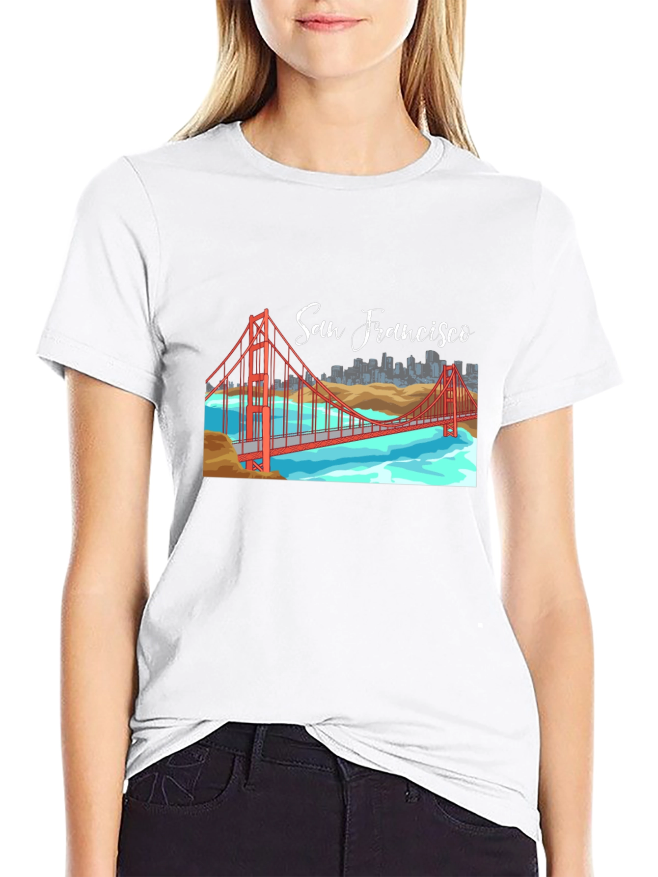 San Francisco Bridge Graphic Tee