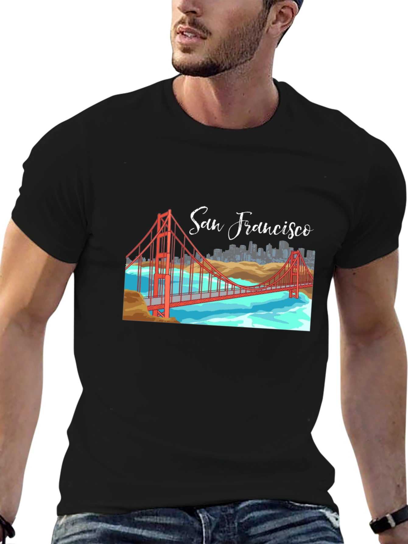 San Francisco Bridge Graphic Tee