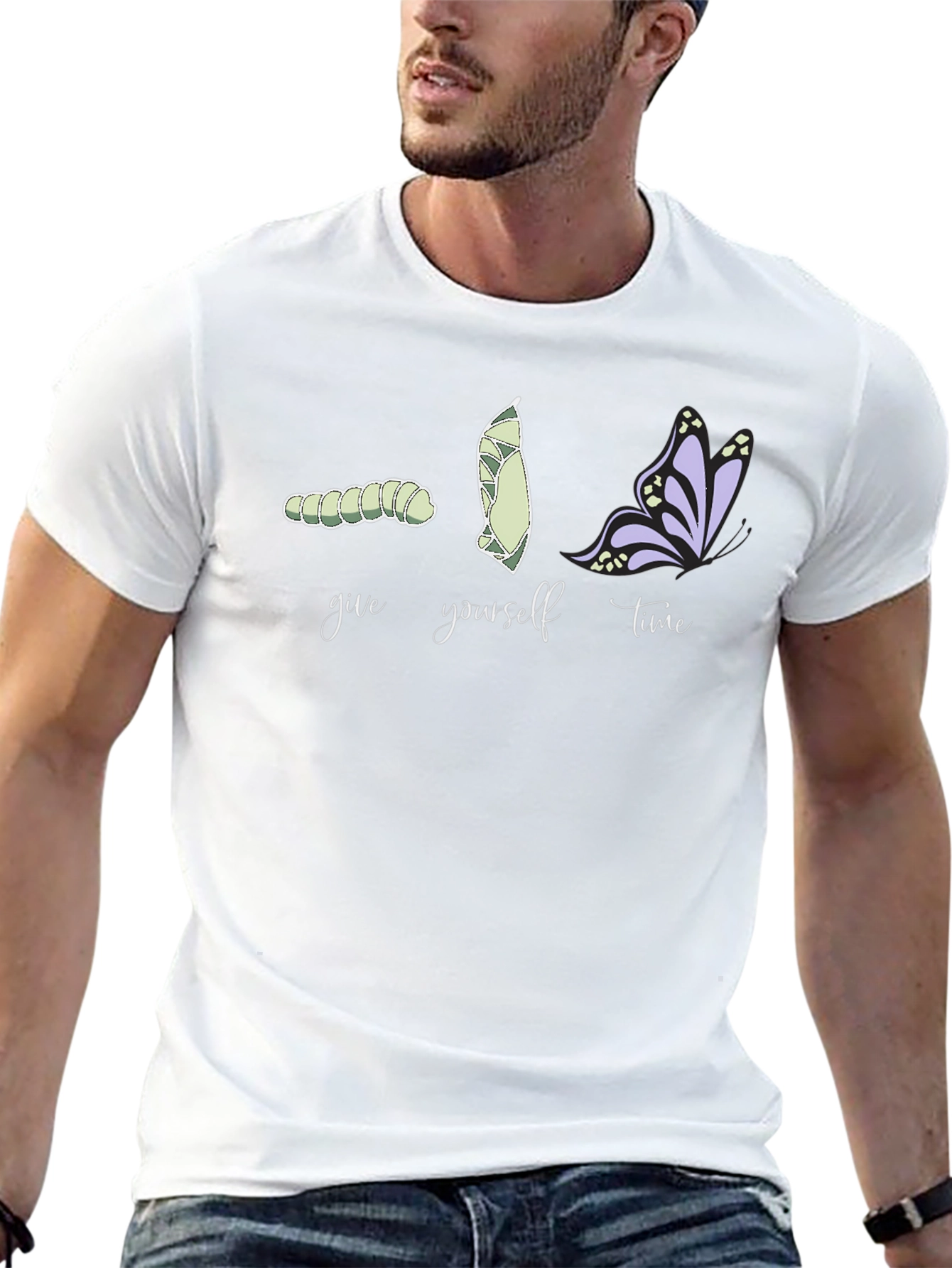 Give Yourself Time Butterfly T-Shirt