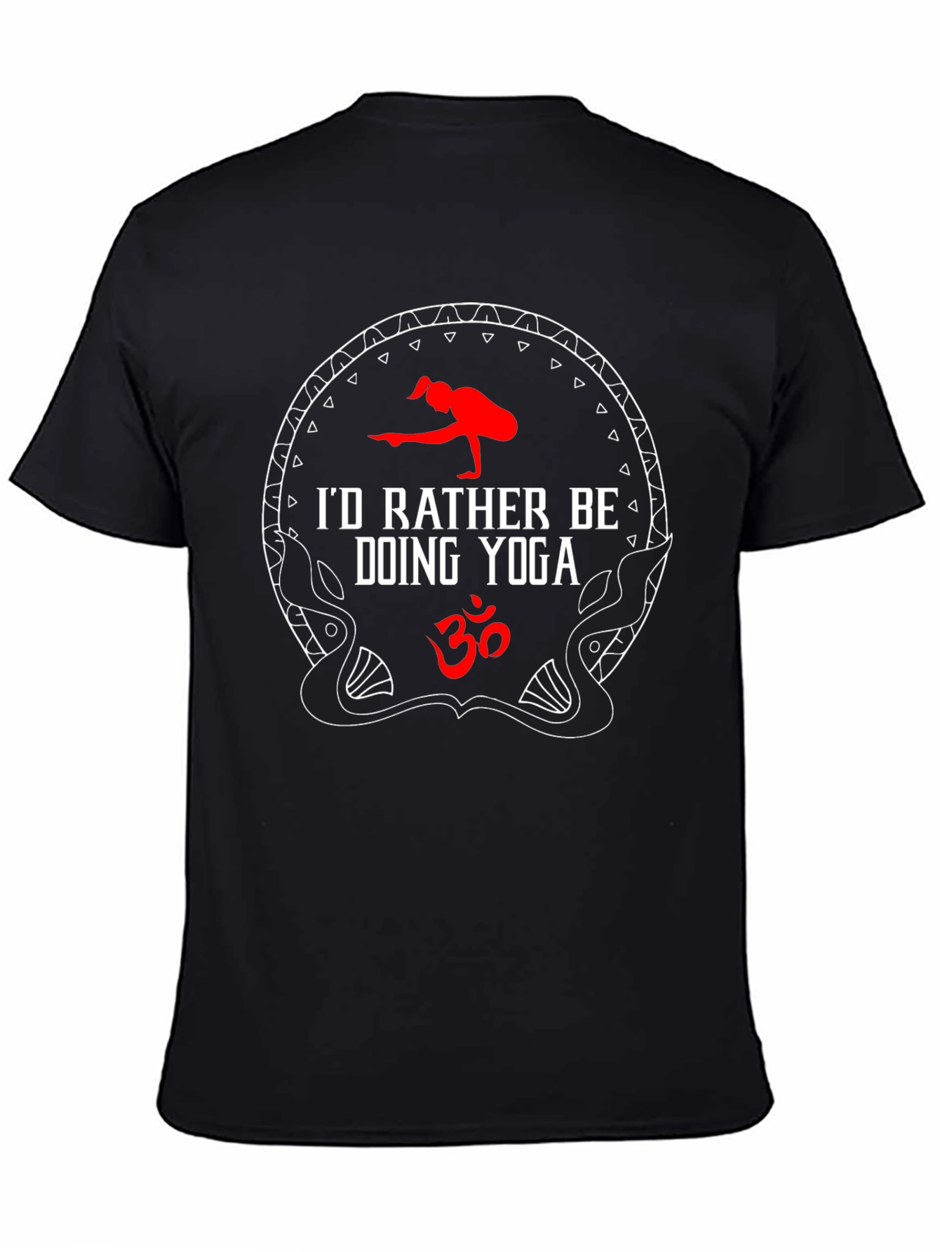 Yoga Lover T-Shirt - Id Rather Be Doing Yoga