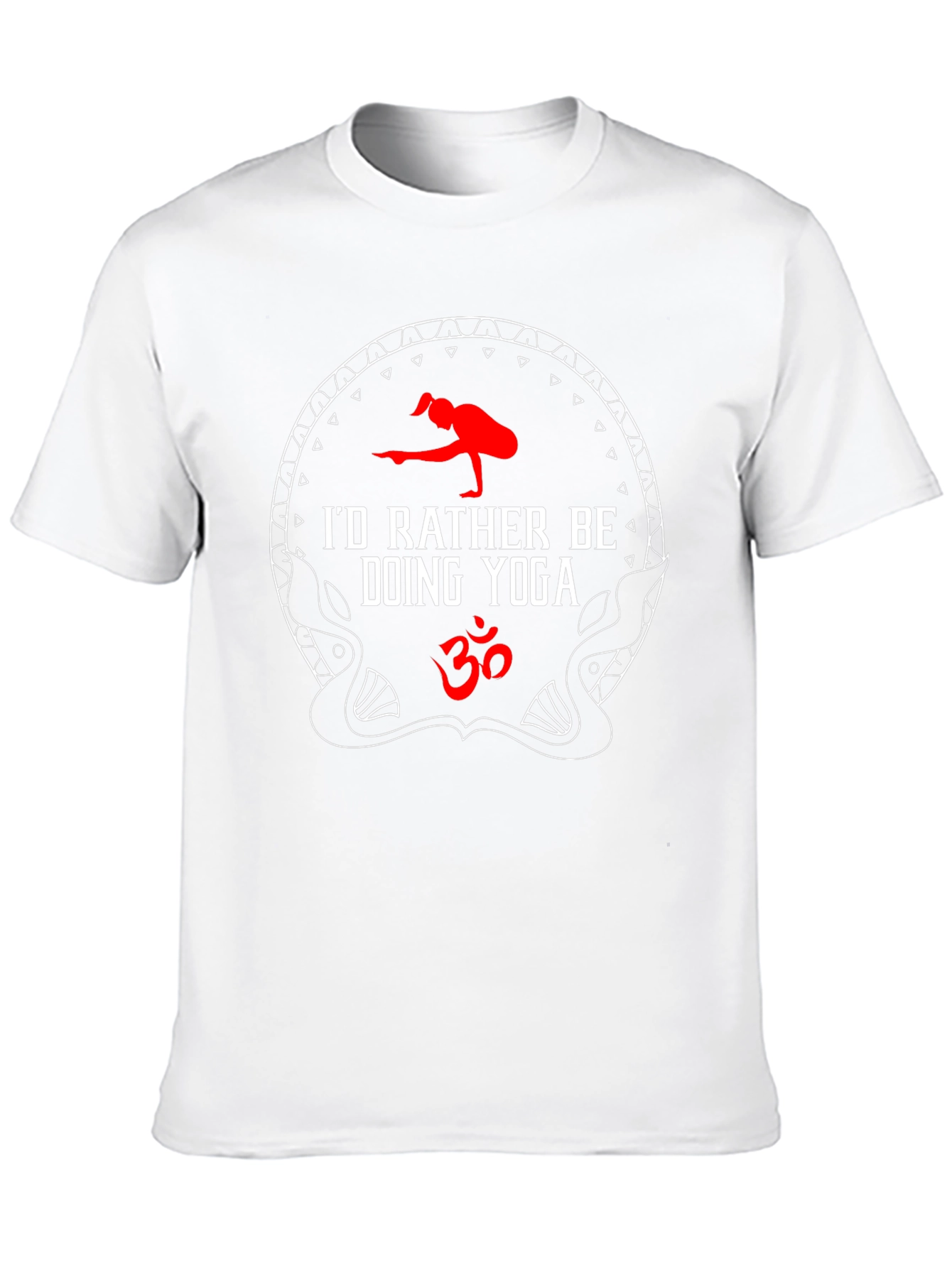 Yoga Lover T-Shirt - Id Rather Be Doing Yoga