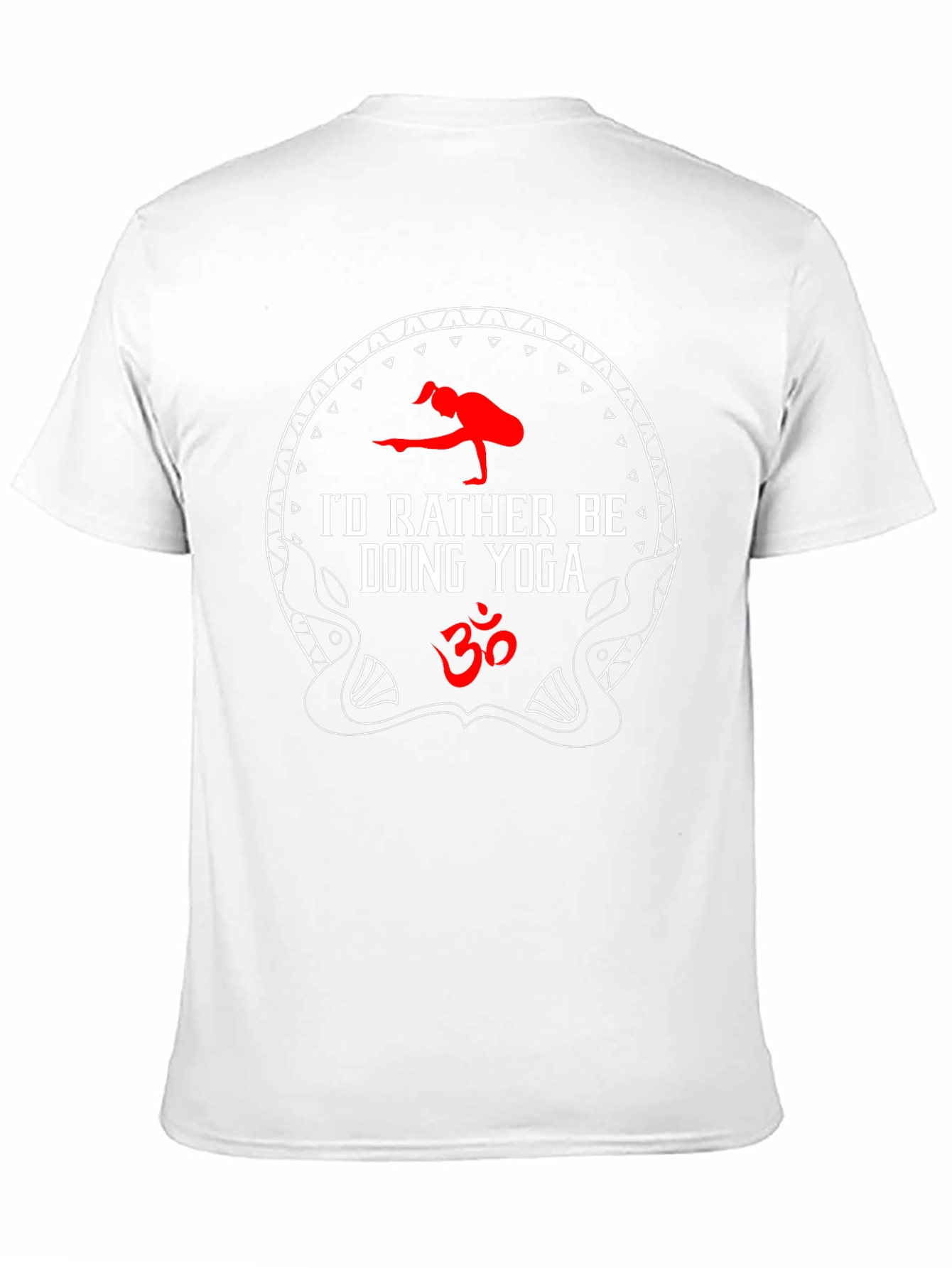 Yoga Lover T-Shirt - Id Rather Be Doing Yoga