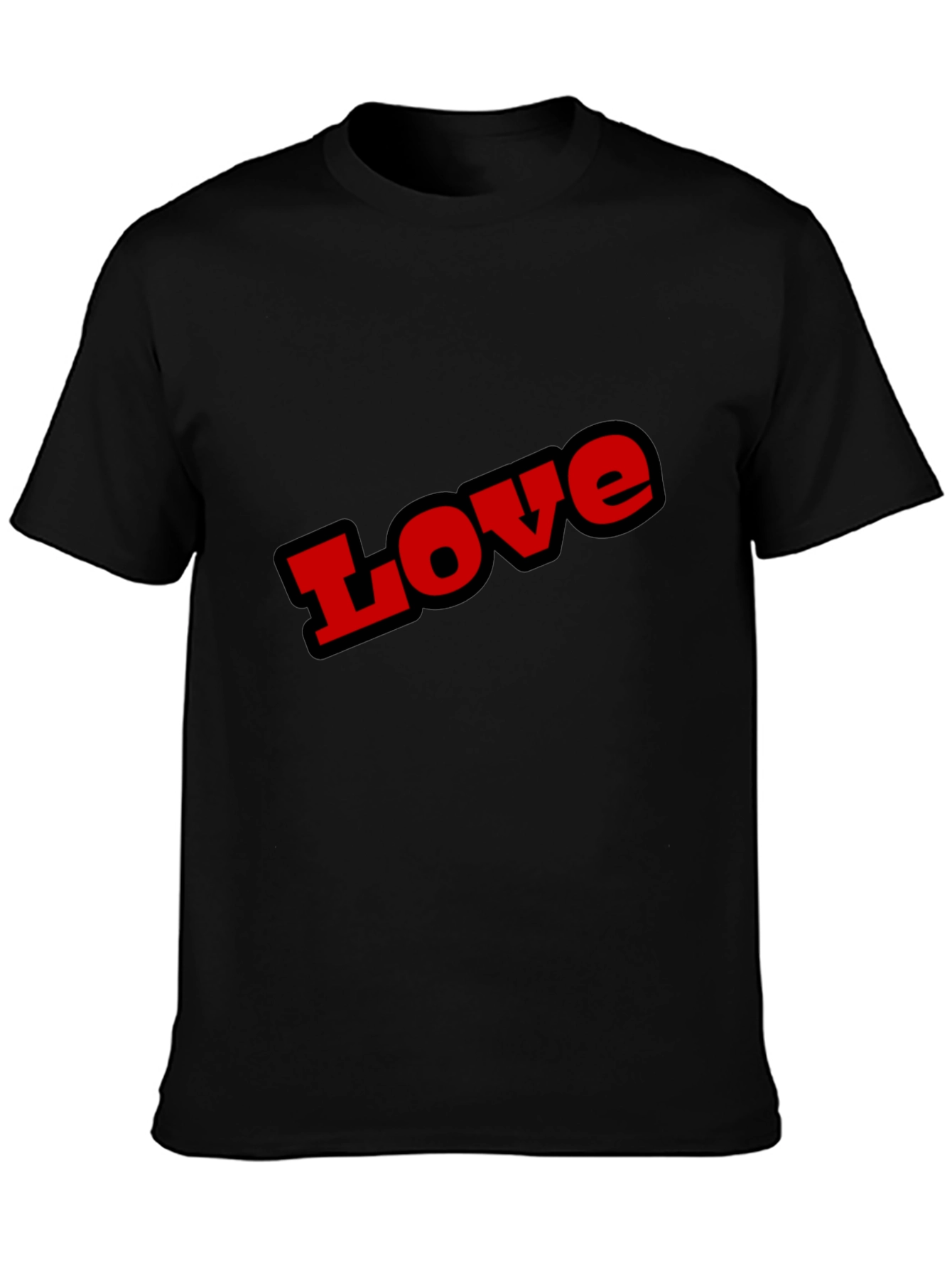 Love Graphic Black T-Shirt