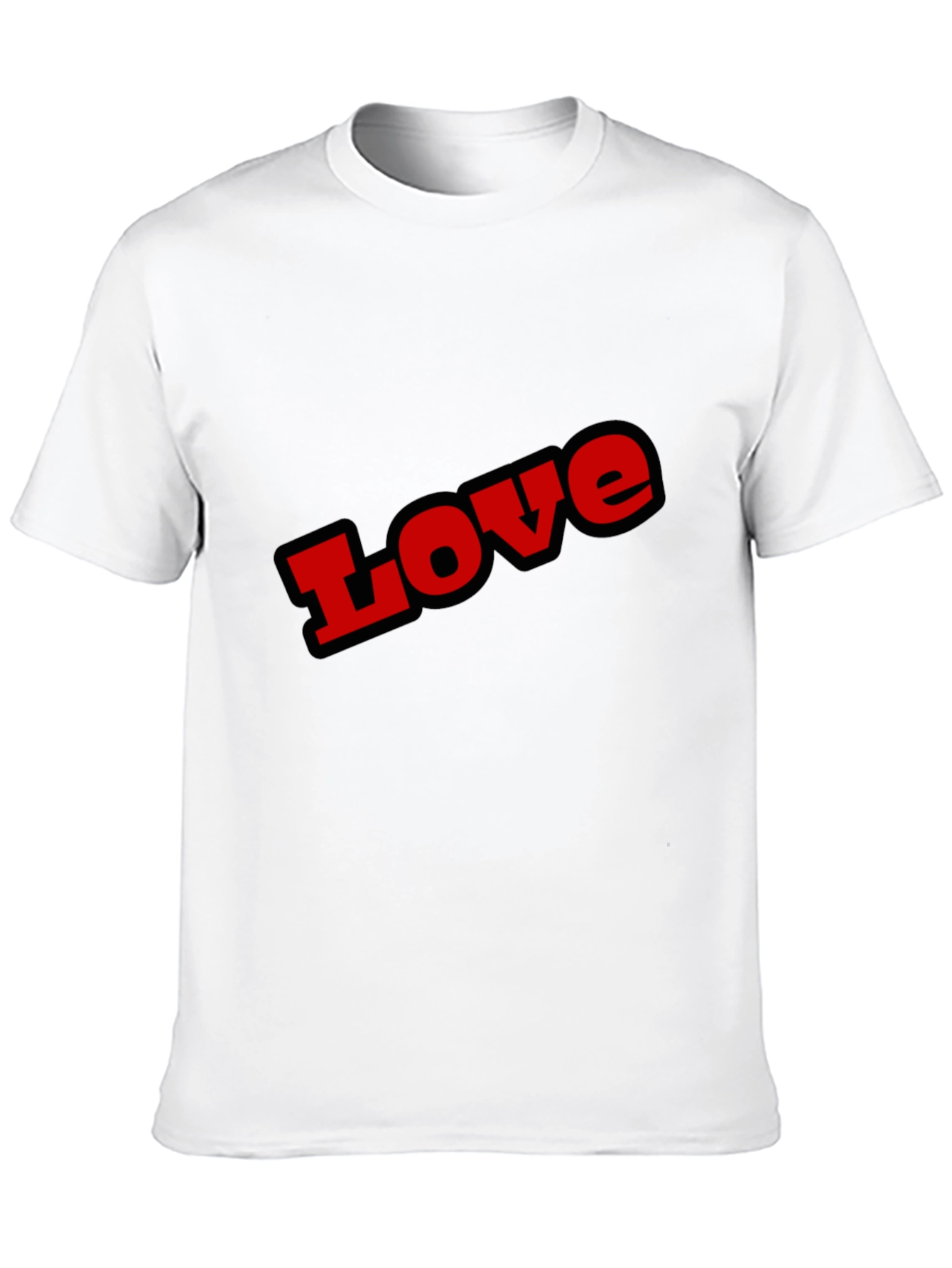 Love Graphic Black T-Shirt