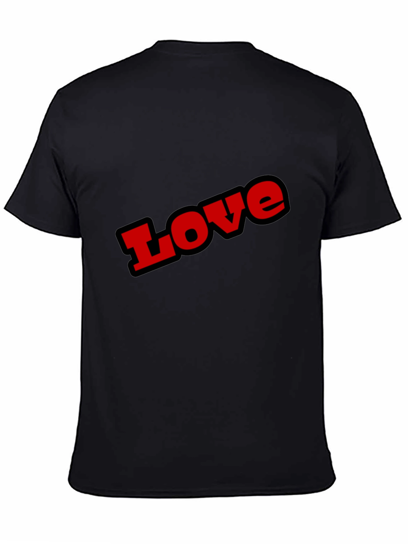 Love Graphic Black T-Shirt