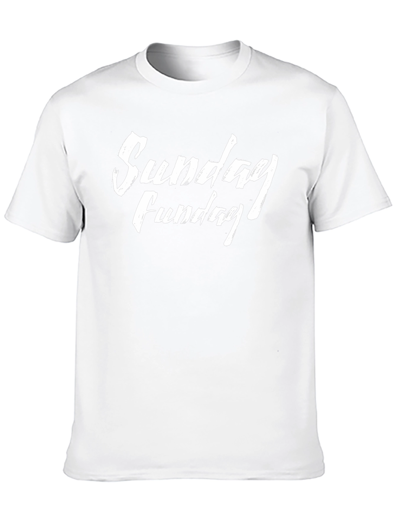 Sunday Funday Graphic Tee - Casual Black T-Shirt