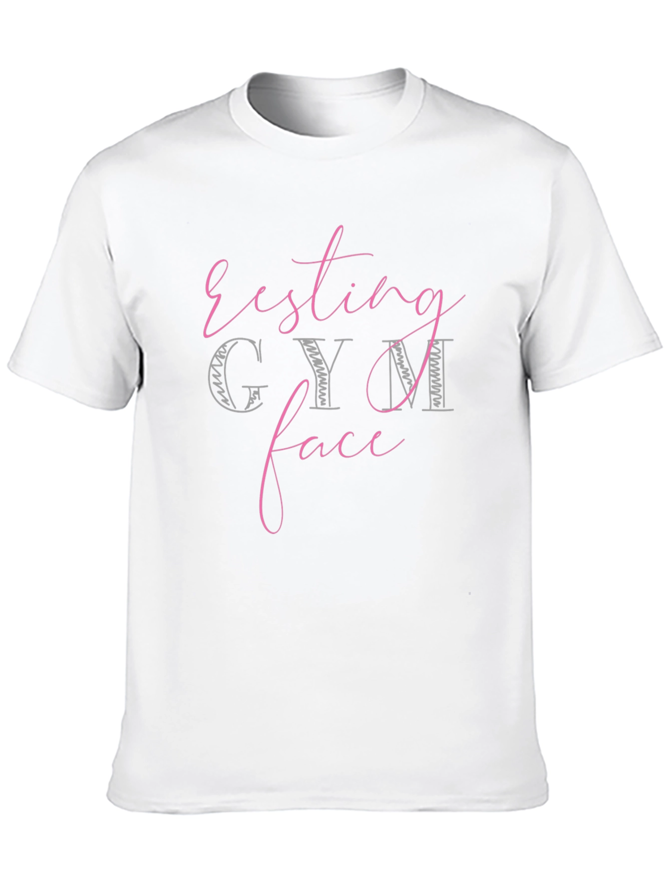 Resting Gym Face Black T-Shirt