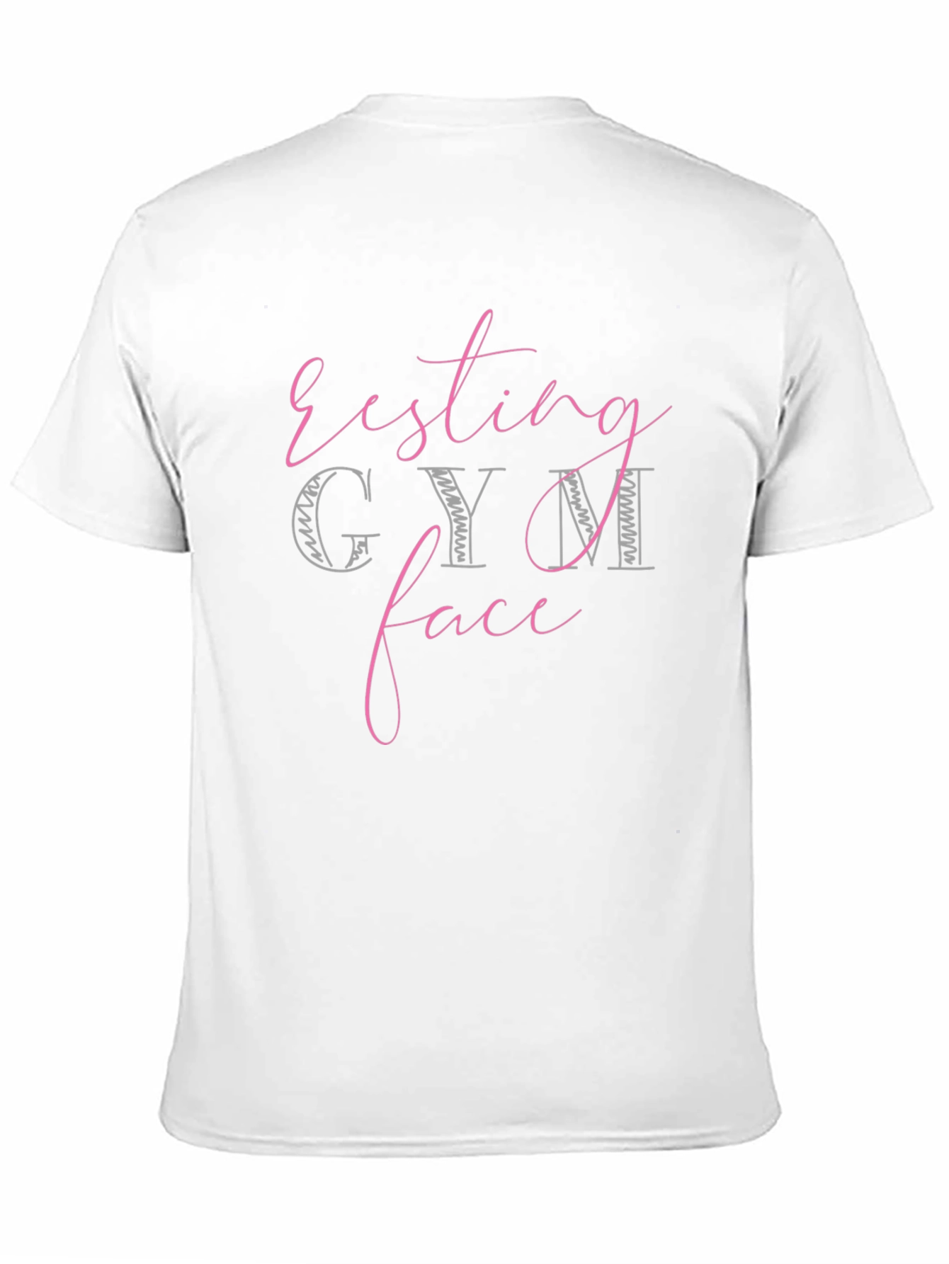 Resting Gym Face Black T-Shirt