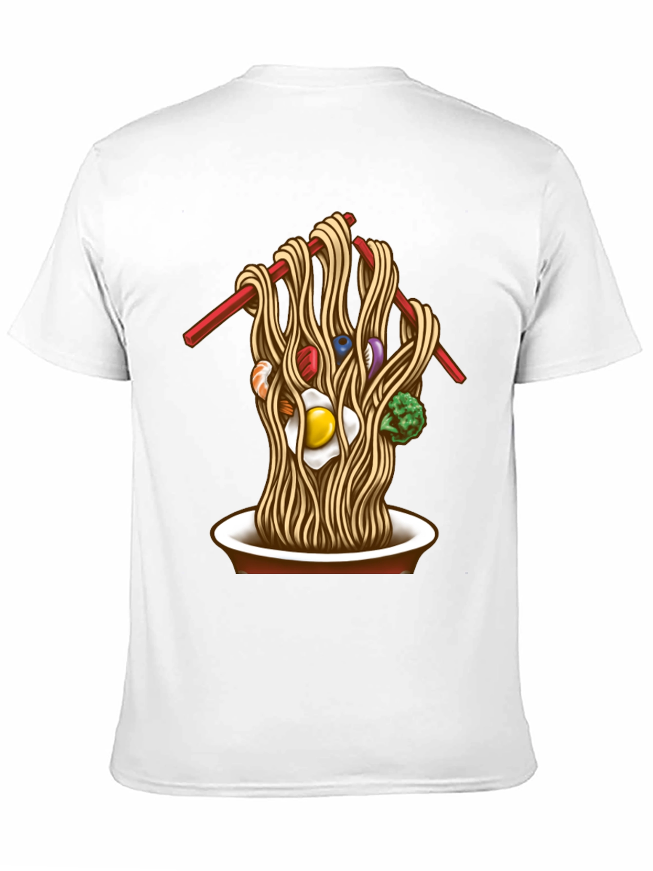 Noodle Bowl Graphic Tee - Unique Ramen Design T-Shirt