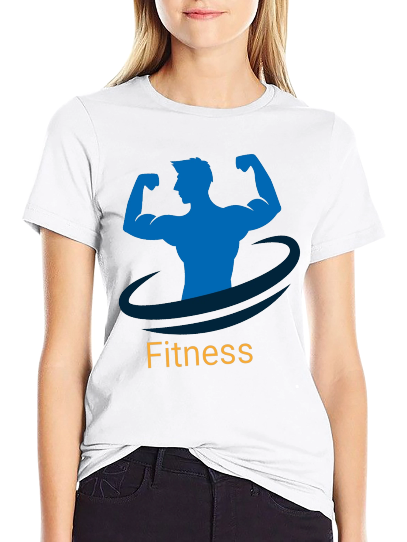 Fitness Graphic Tee - Mens Black T-Shirt
