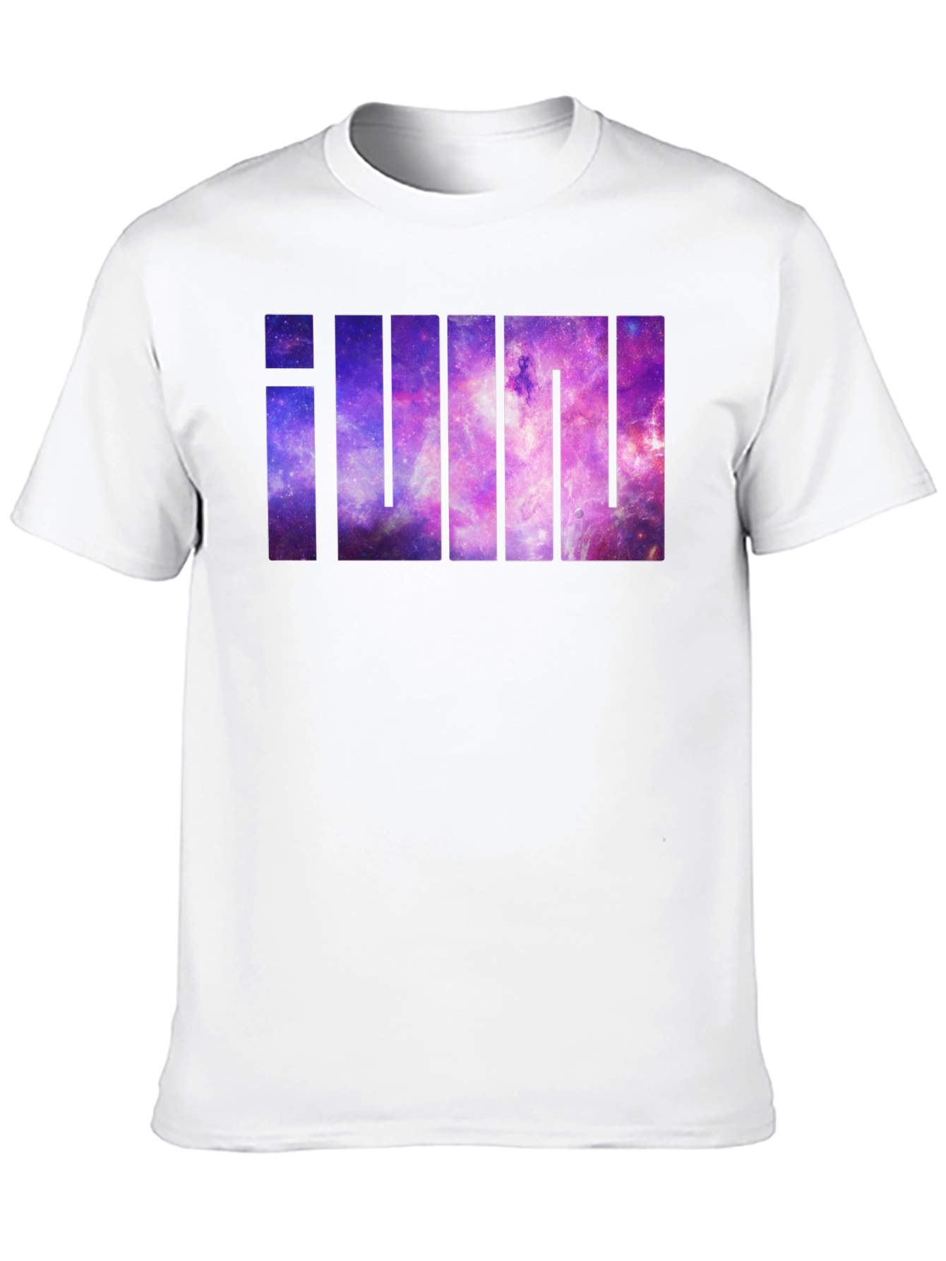 Galaxy iUm Graphic T-Shirt - Modern Black Tee