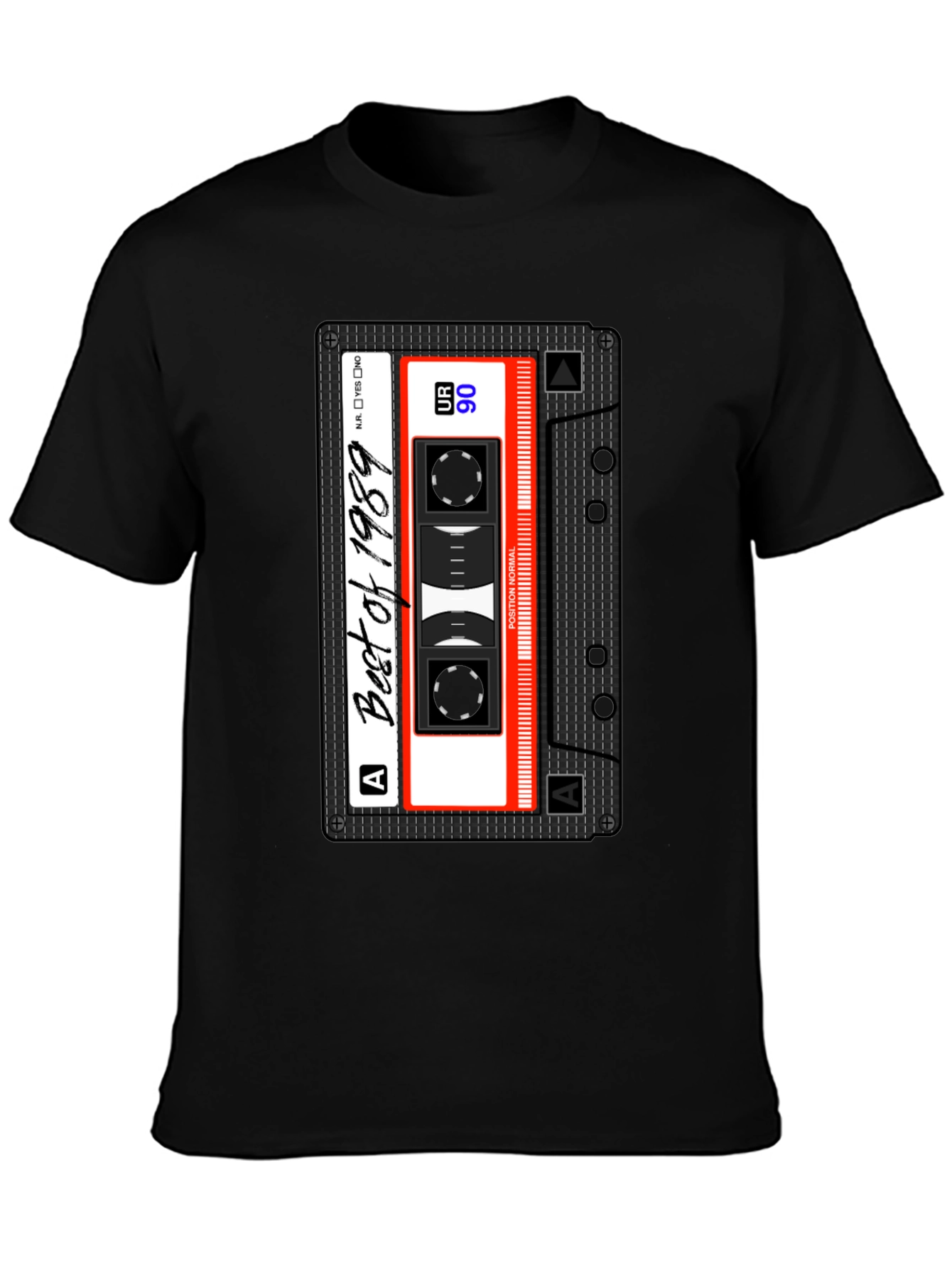 Best of 1989 Cassette Tape Graphic T-Shirt