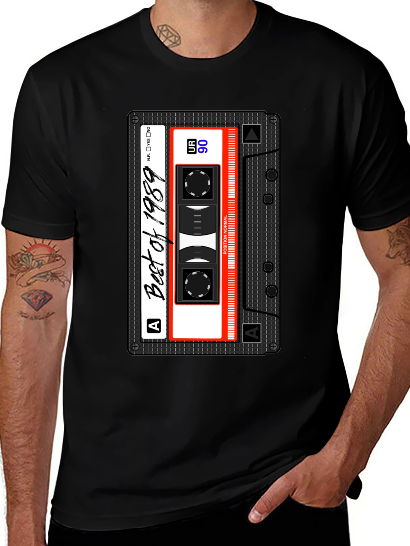 Best of 1989 Cassette Tape Graphic T-Shirt