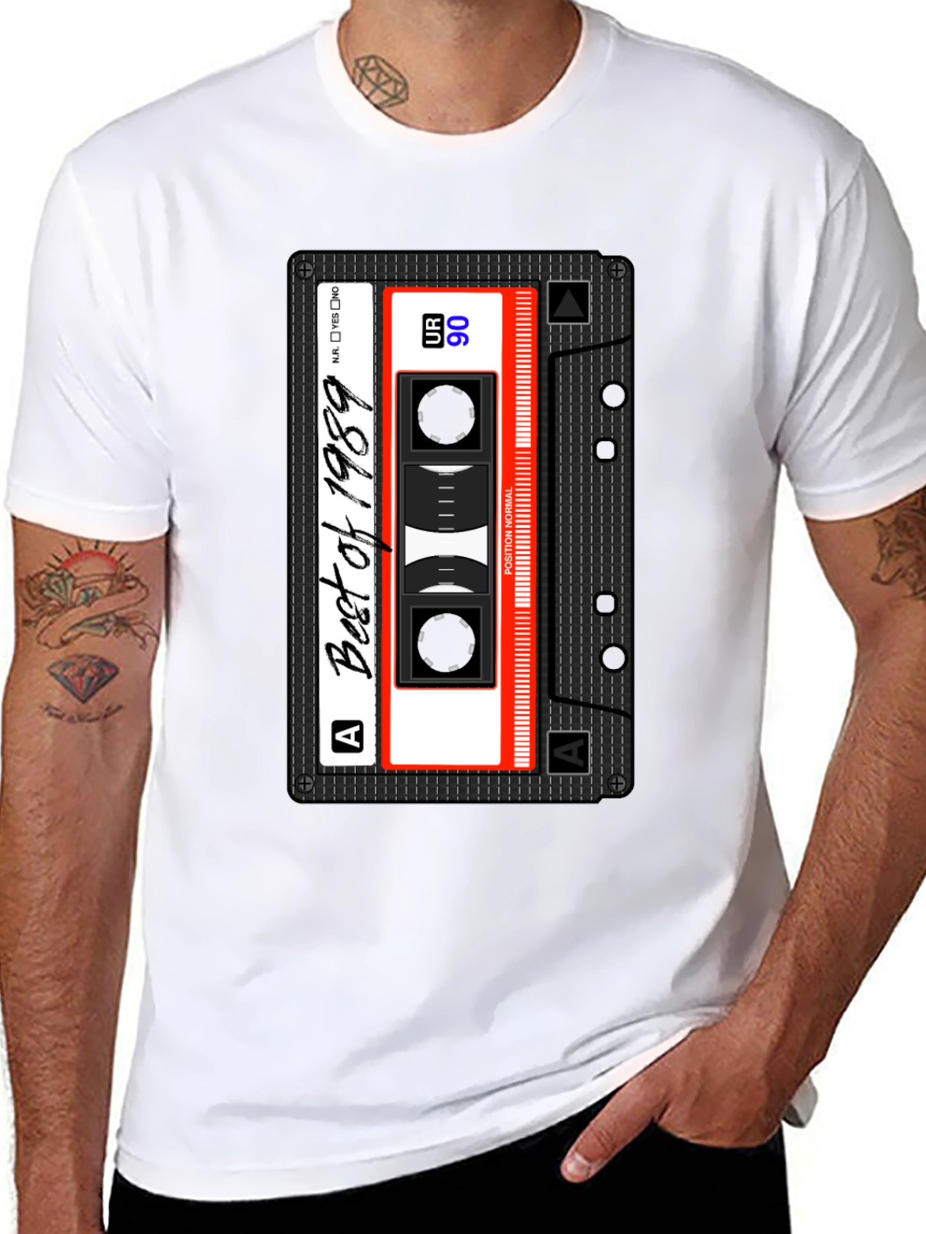 Best of 1989 Cassette Tape Graphic T-Shirt