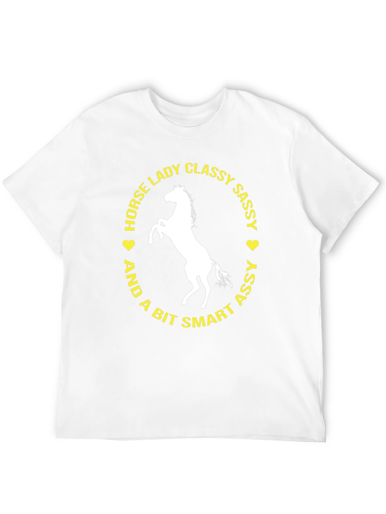 Horse Lady Classy Sassy Graphic T-Shirt