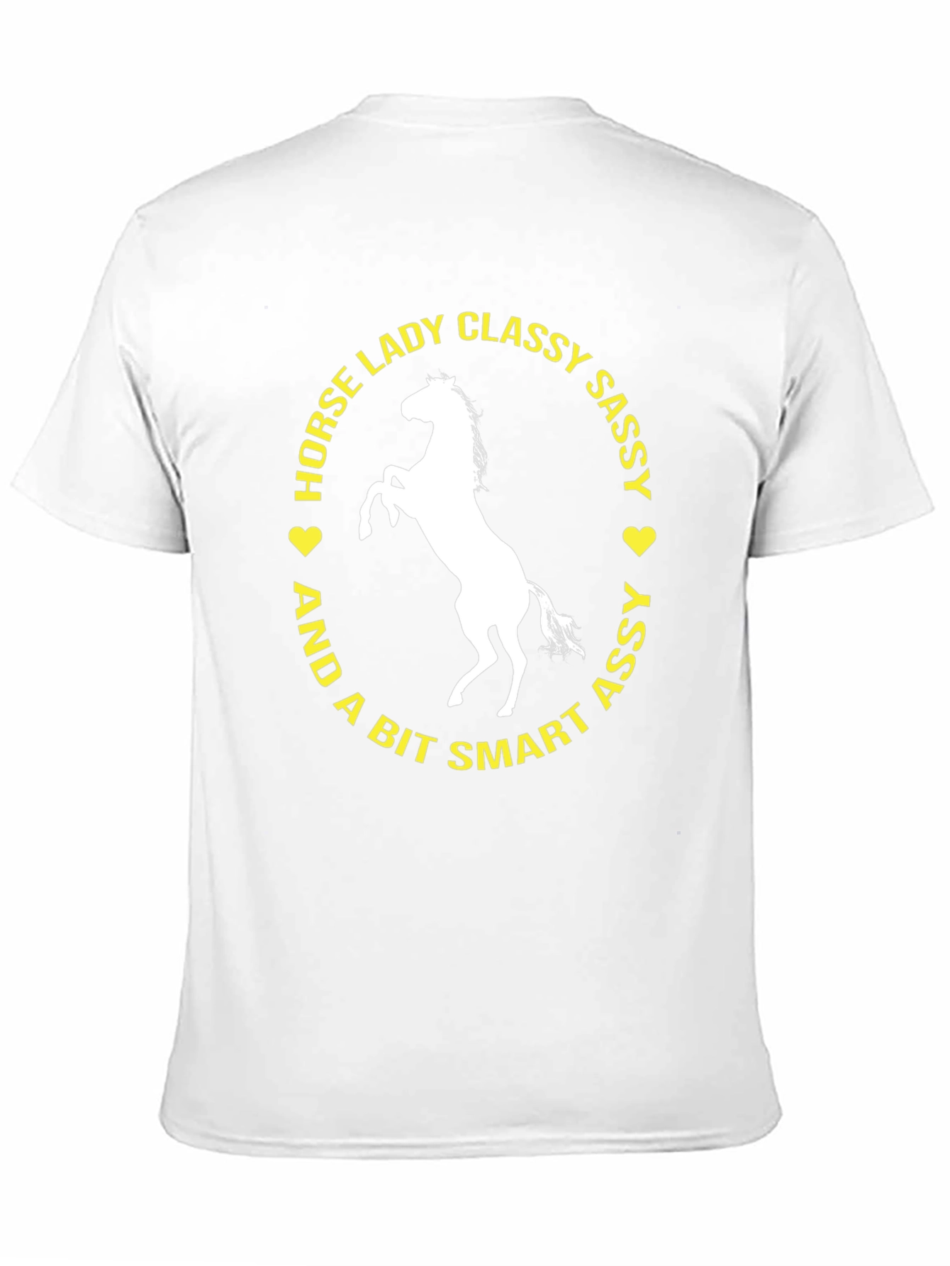 Horse Lady Classy Sassy Graphic T-Shirt
