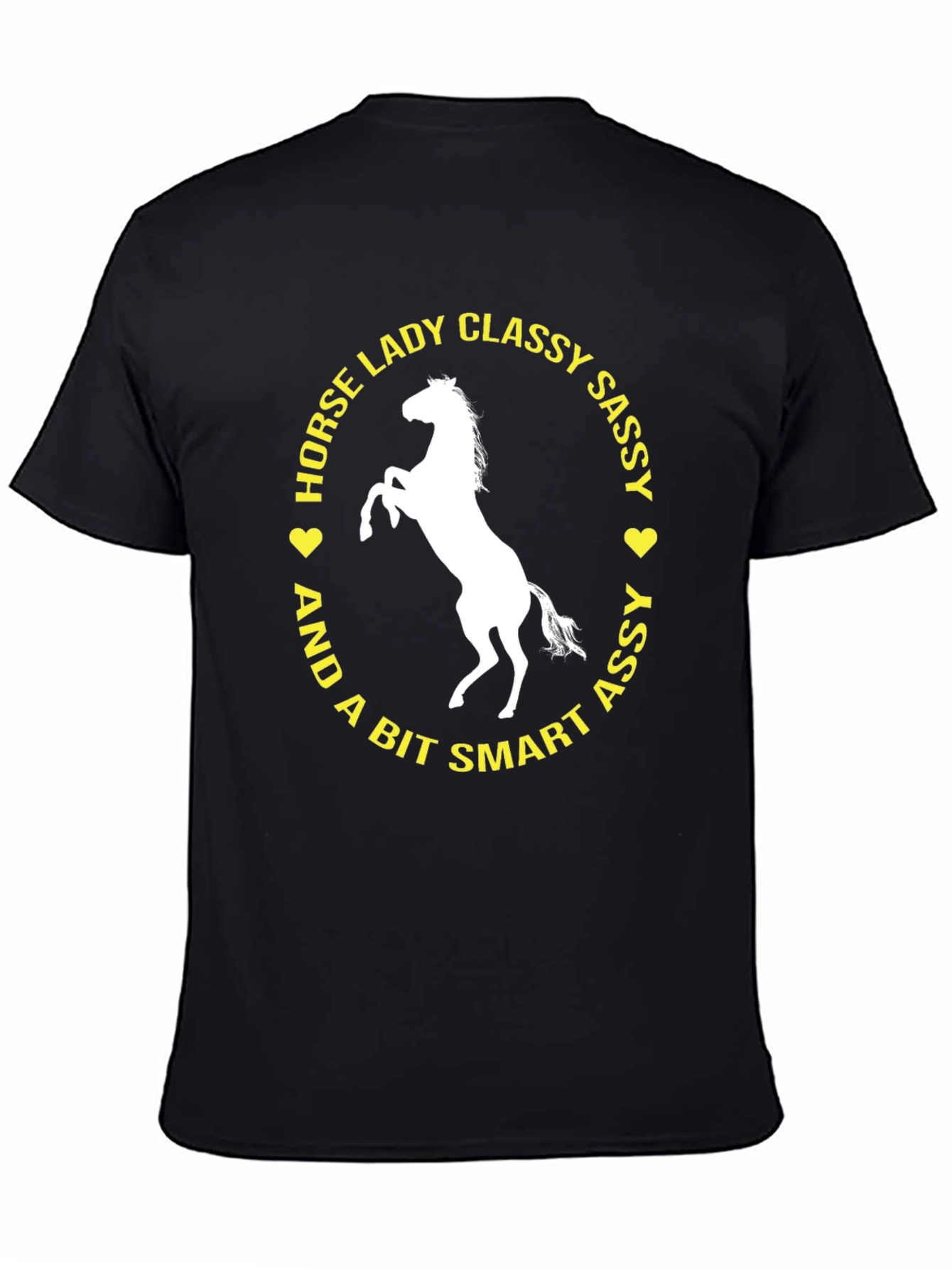 Horse Lady Classy Sassy Graphic T-Shirt