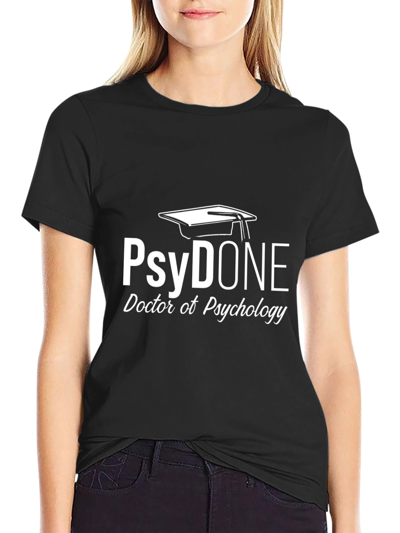 PsyDONE Doctor of Psychology T-Shirt - Graduation Gift