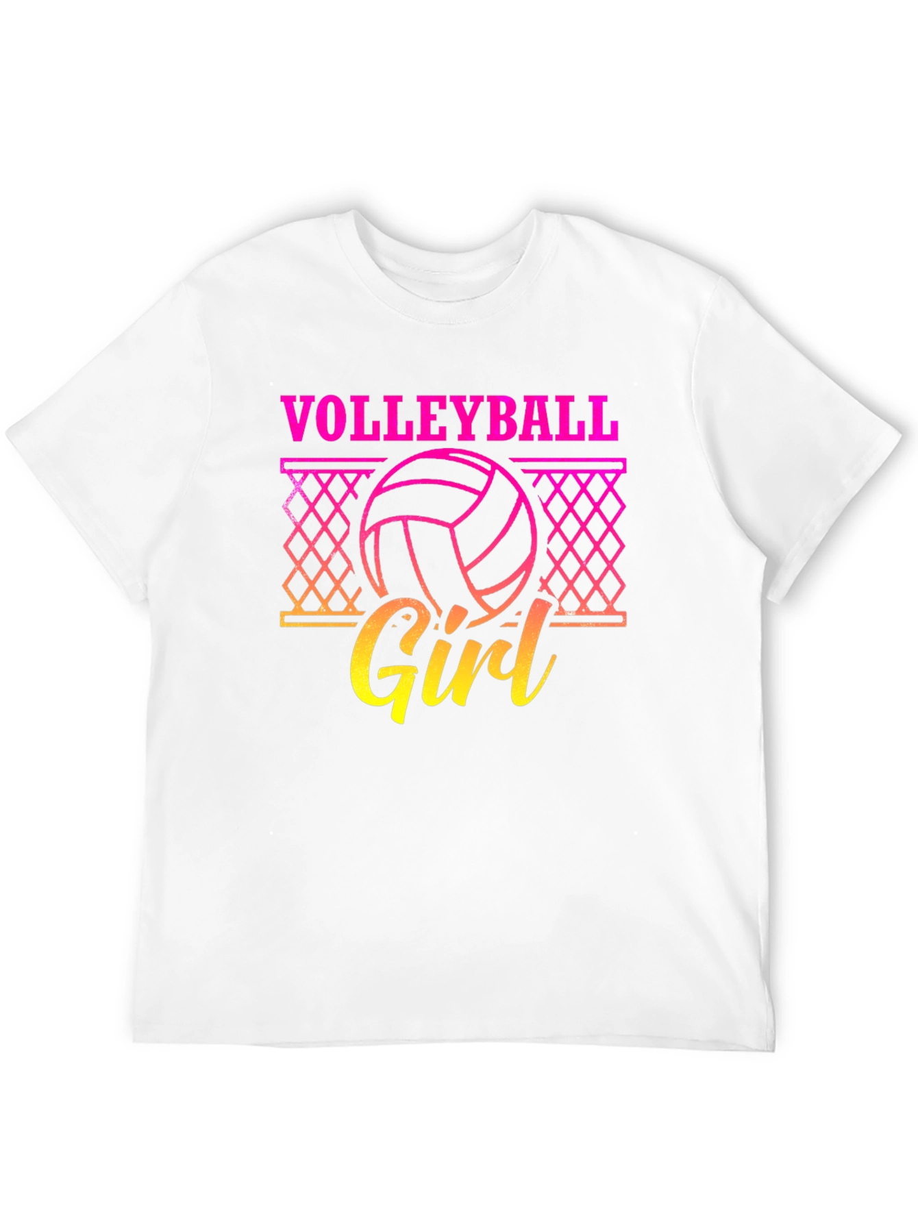 Volleyball Girl Graphic Tee - Sporty Comfort