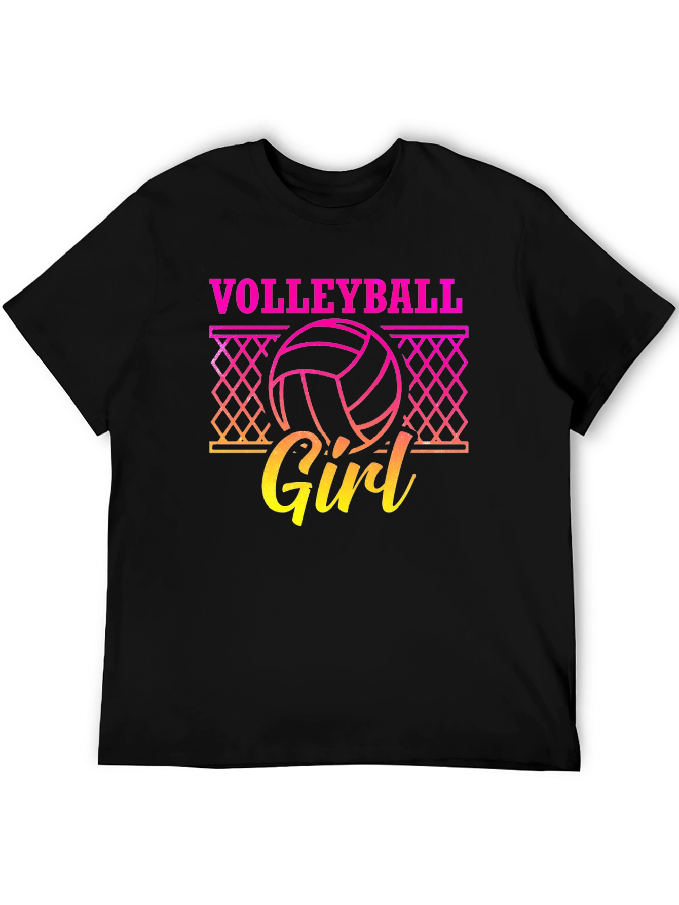 Volleyball Girl Graphic Tee - Sporty Comfort