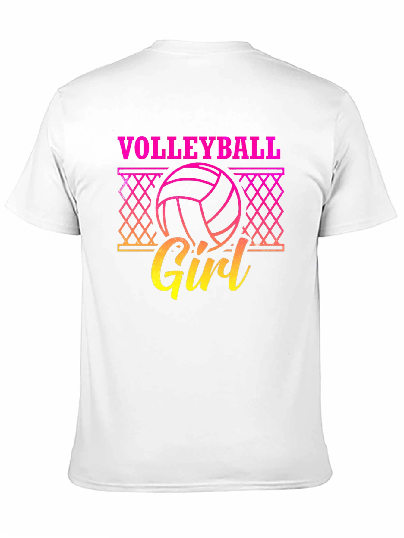 Volleyball Girl Graphic Tee - Sporty Comfort