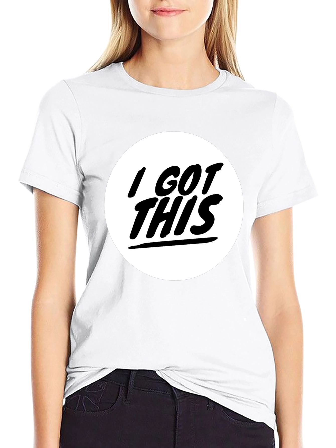 I GOT THIS T-Shirt - Graphic Tee Black Cotton