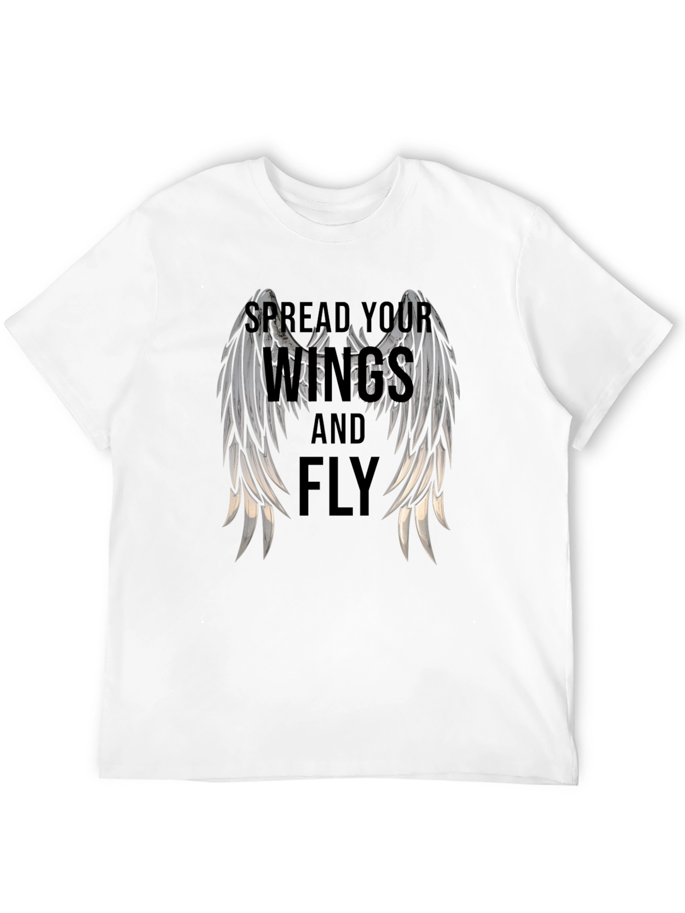 Spread Your Wings Black Graphic Tee