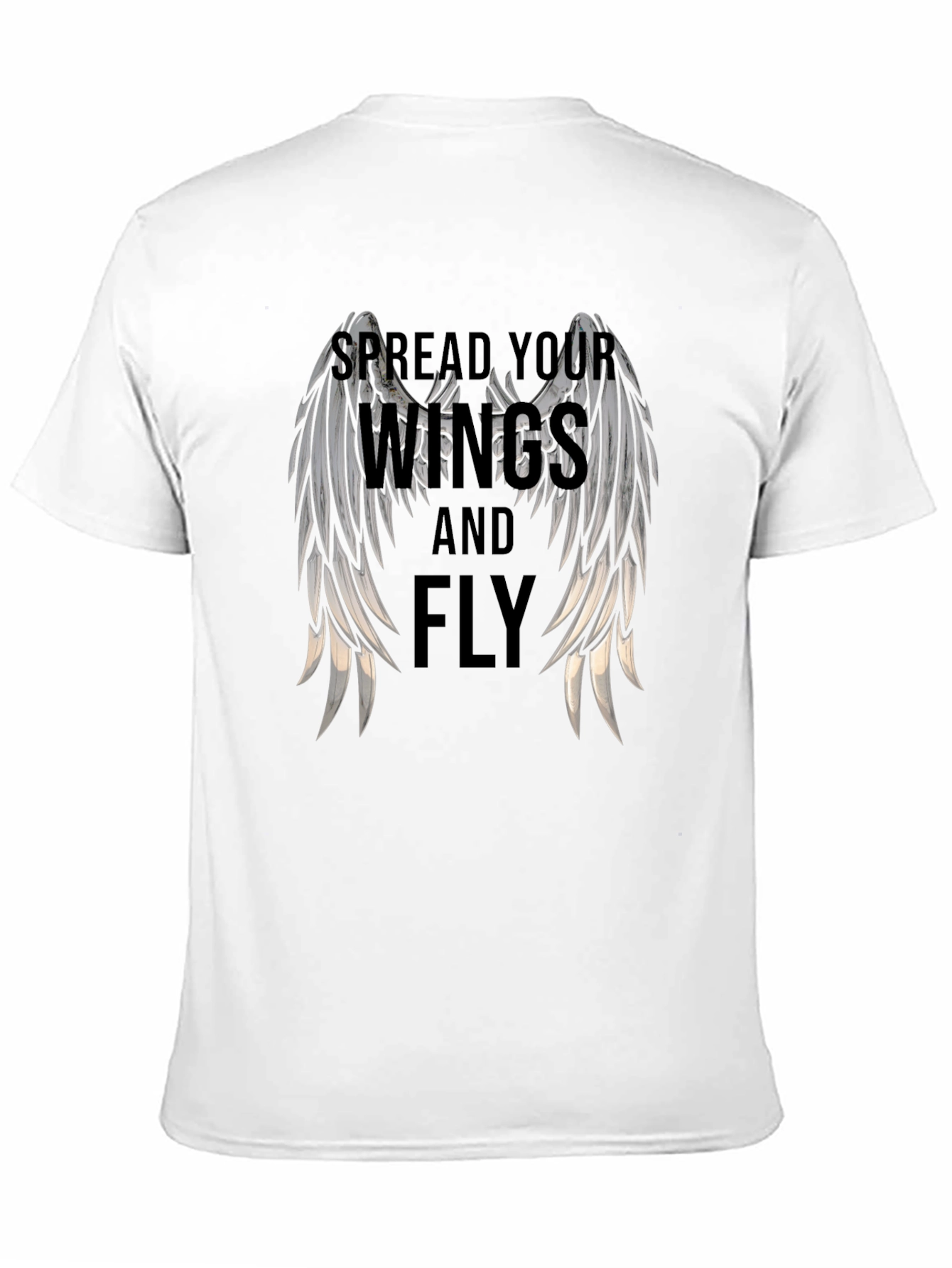 Spread Your Wings Black Graphic Tee