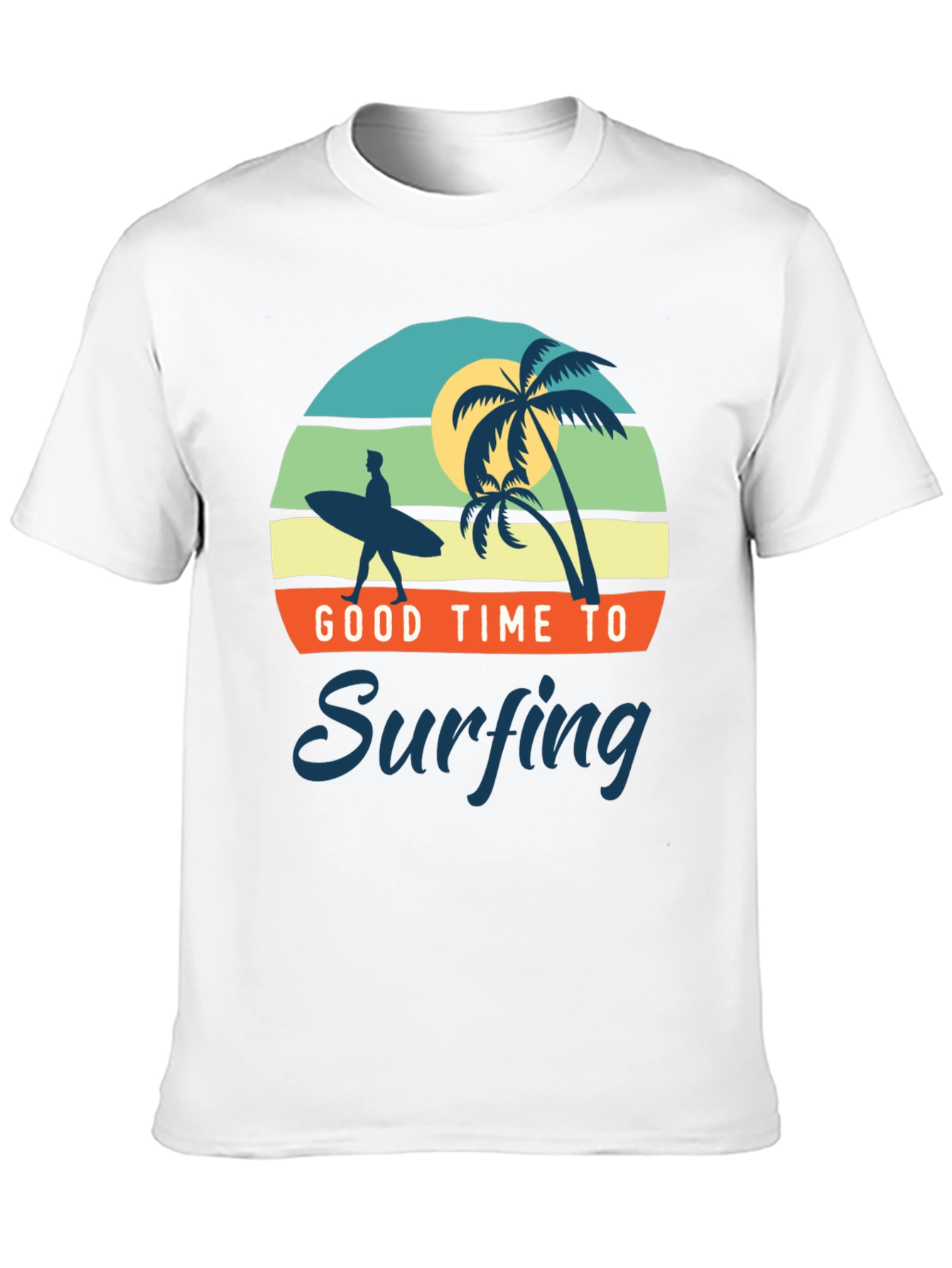 Good Time to Surfing Graphic Tee