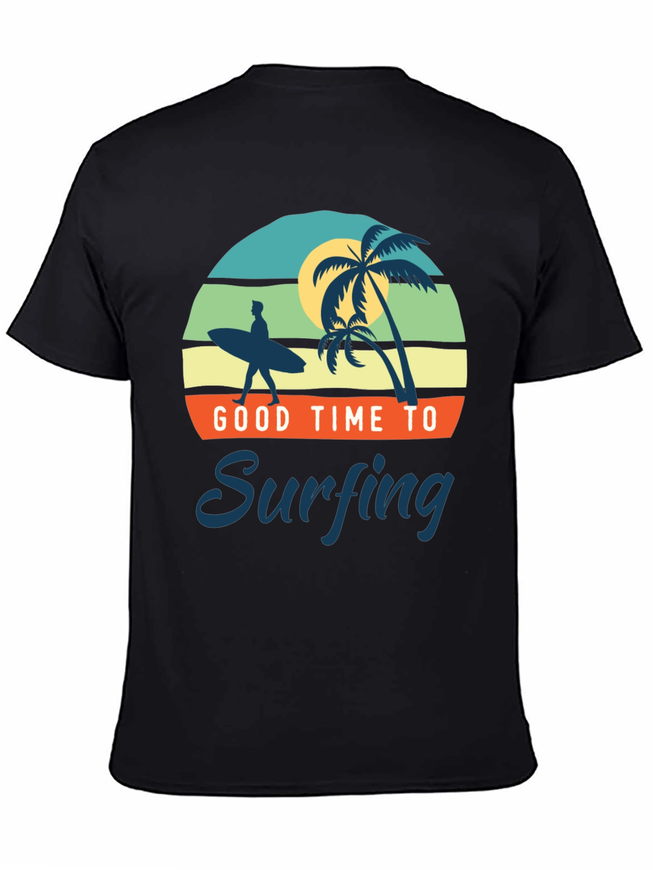 Good Time to Surfing Graphic Tee