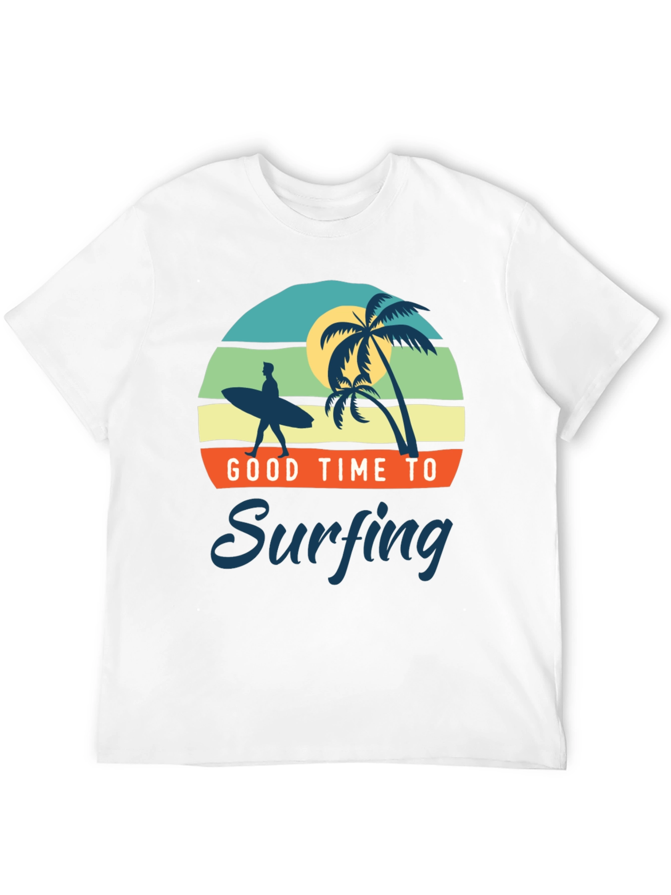 Good Time to Surfing Graphic Tee