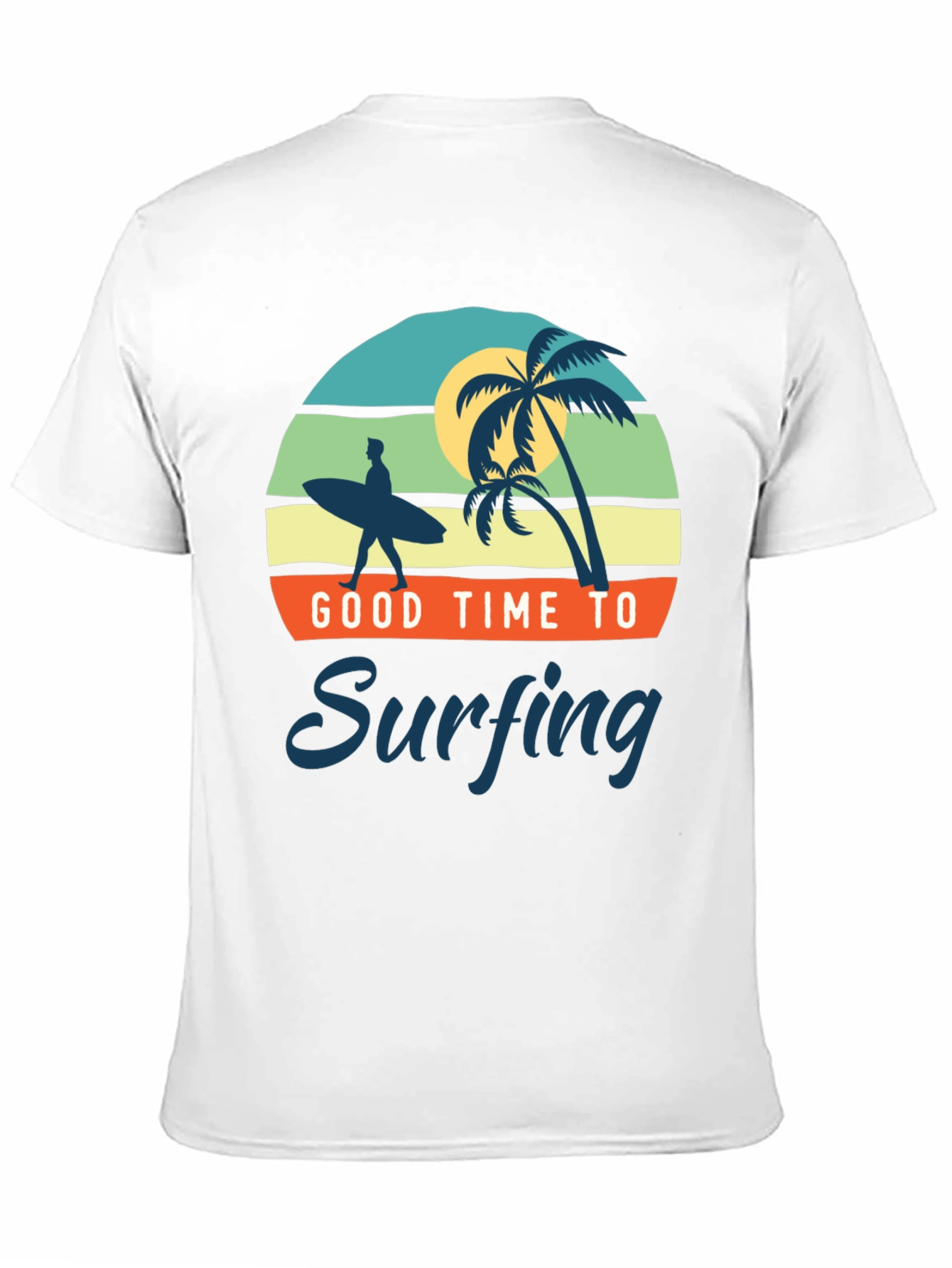 Good Time to Surfing Graphic Tee