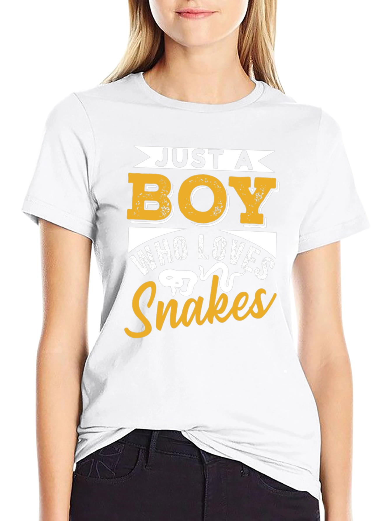 Just a Boy Who Loves Snakes T-Shirt