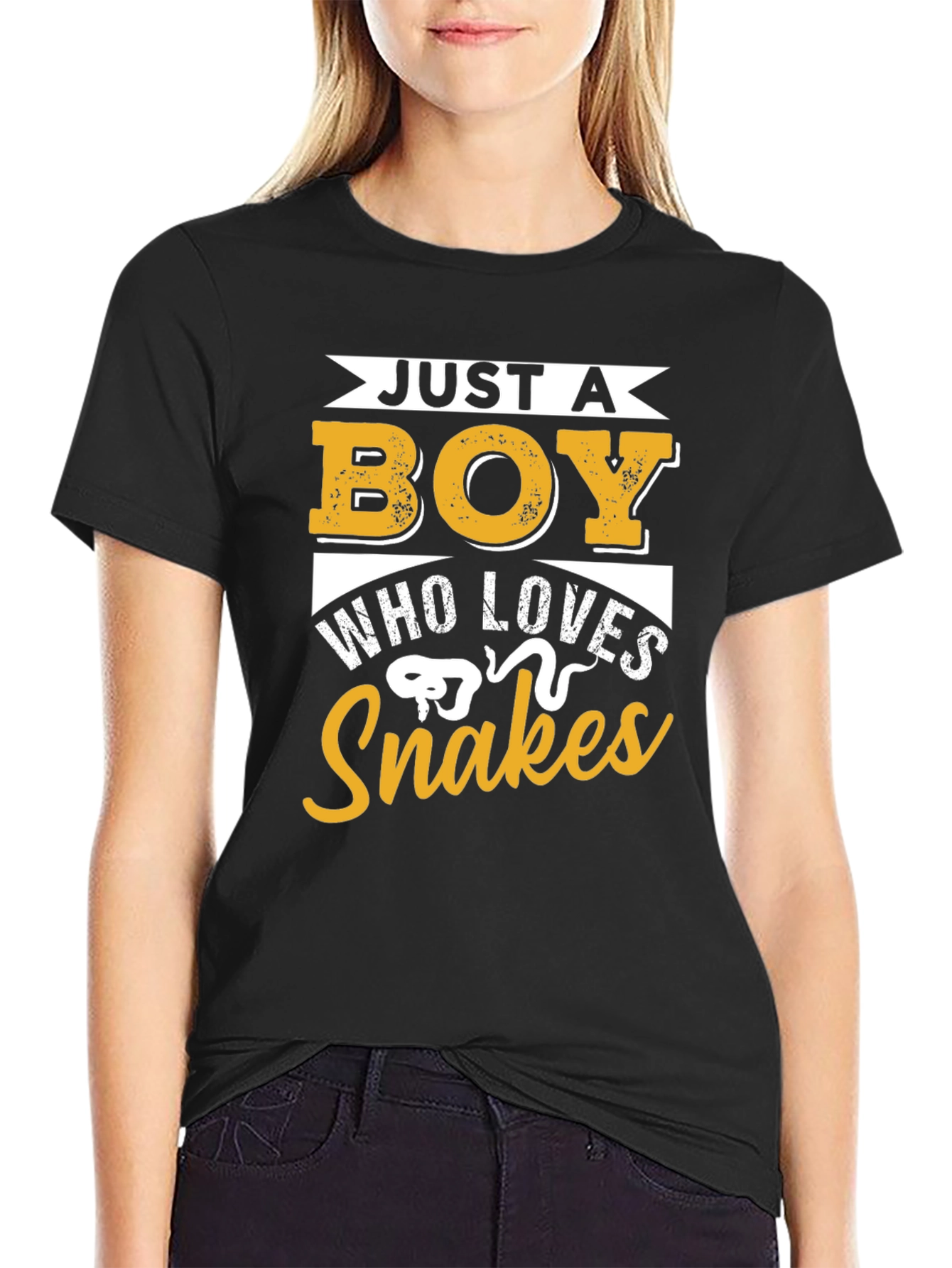 Just a Boy Who Loves Snakes T-Shirt