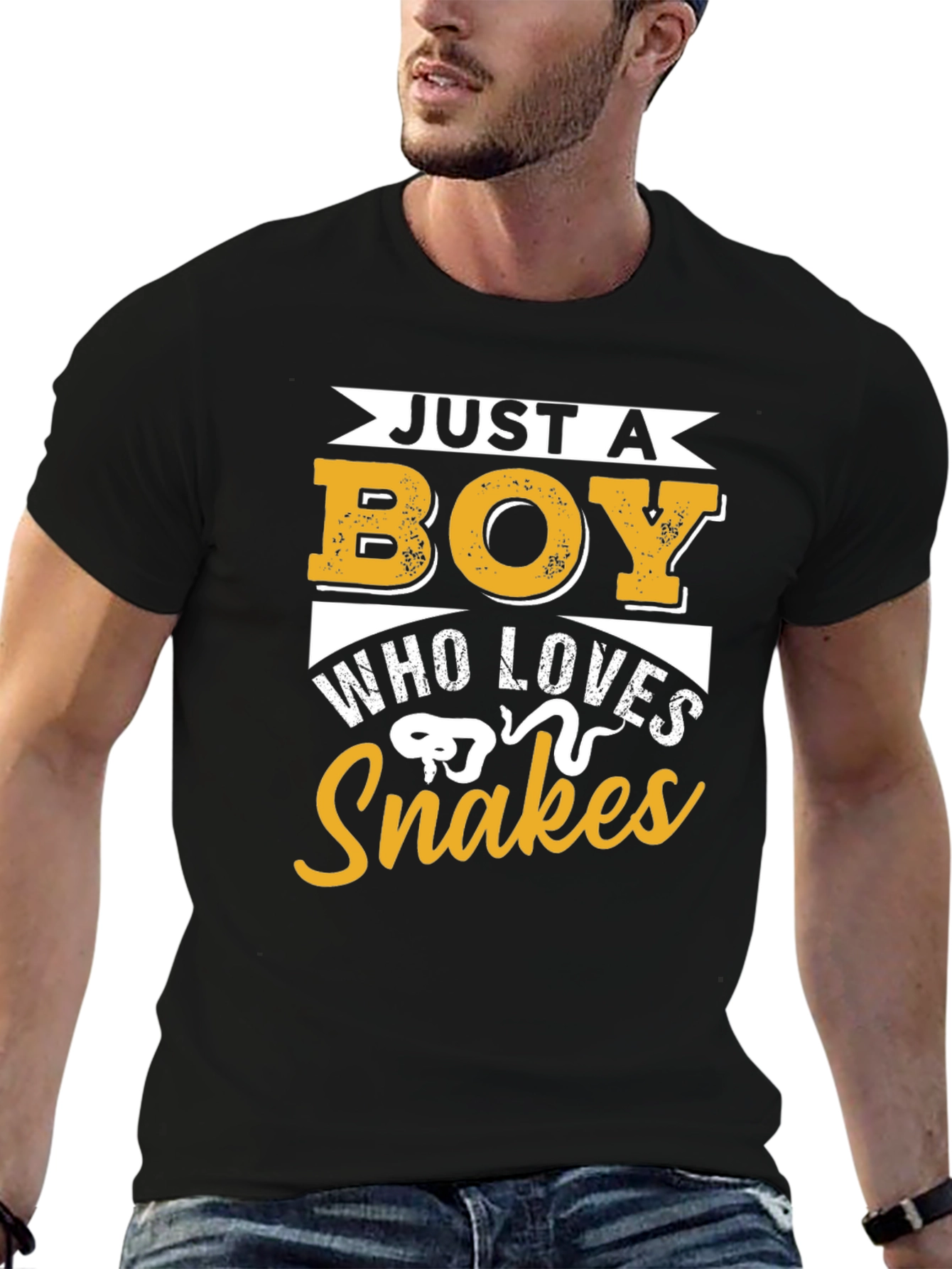 Just a Boy Who Loves Snakes T-Shirt