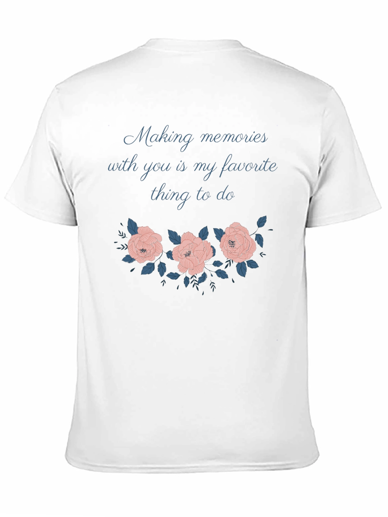 Making Memories Floral Graphic Tee - Unisex