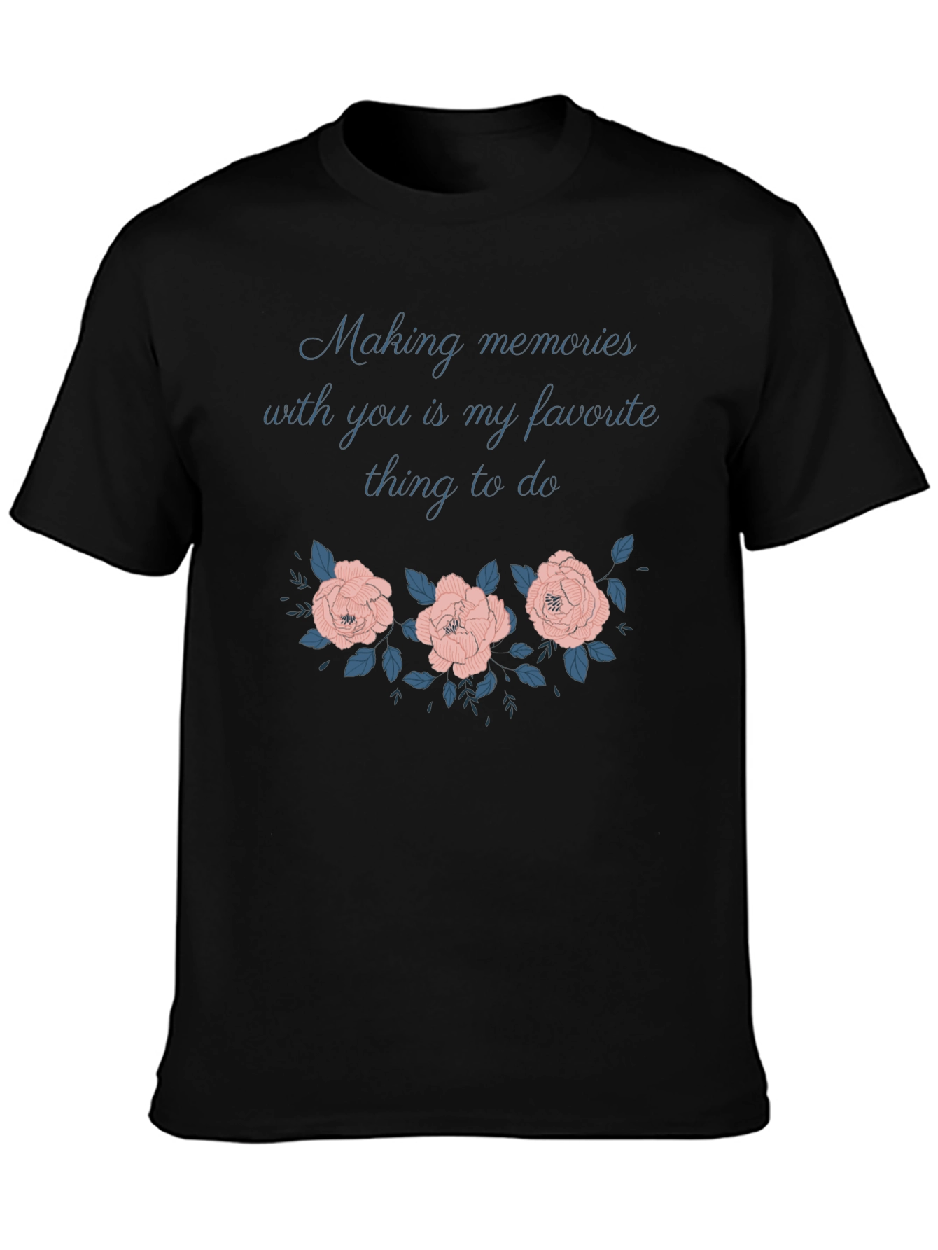Making Memories Floral Graphic Tee - Unisex