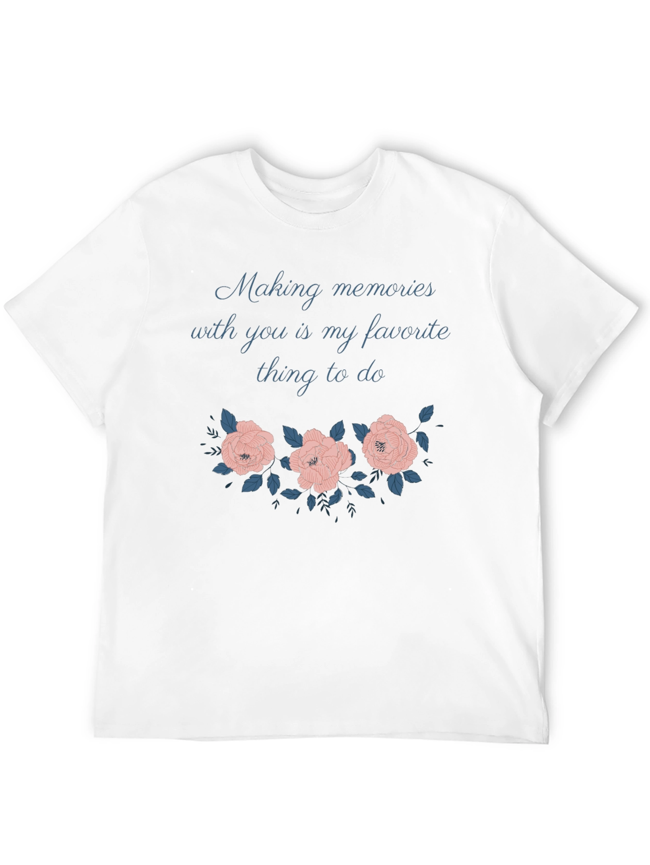 Making Memories Floral Graphic Tee - Unisex