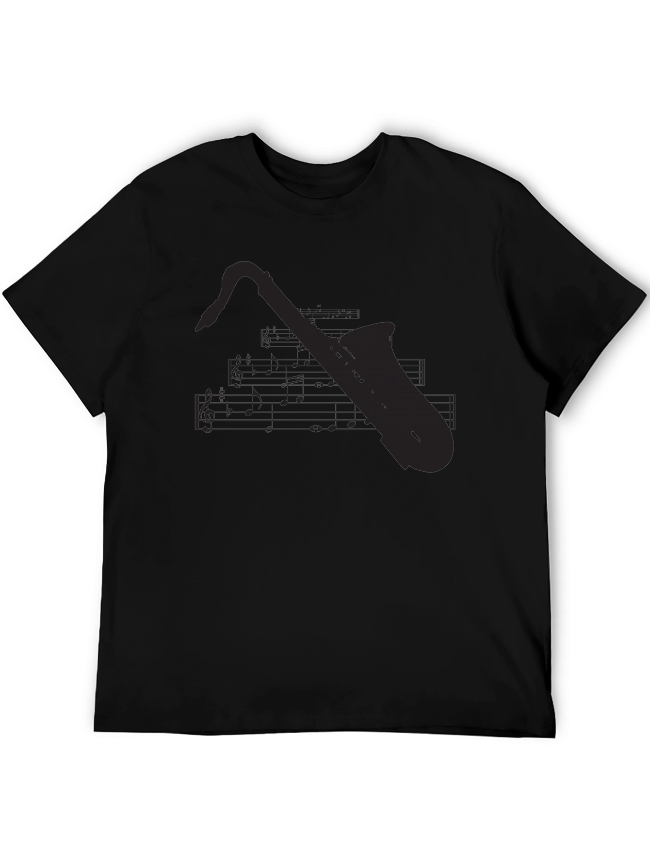 Saxophone Music Lover T-Shirt - Cool Jazz Design